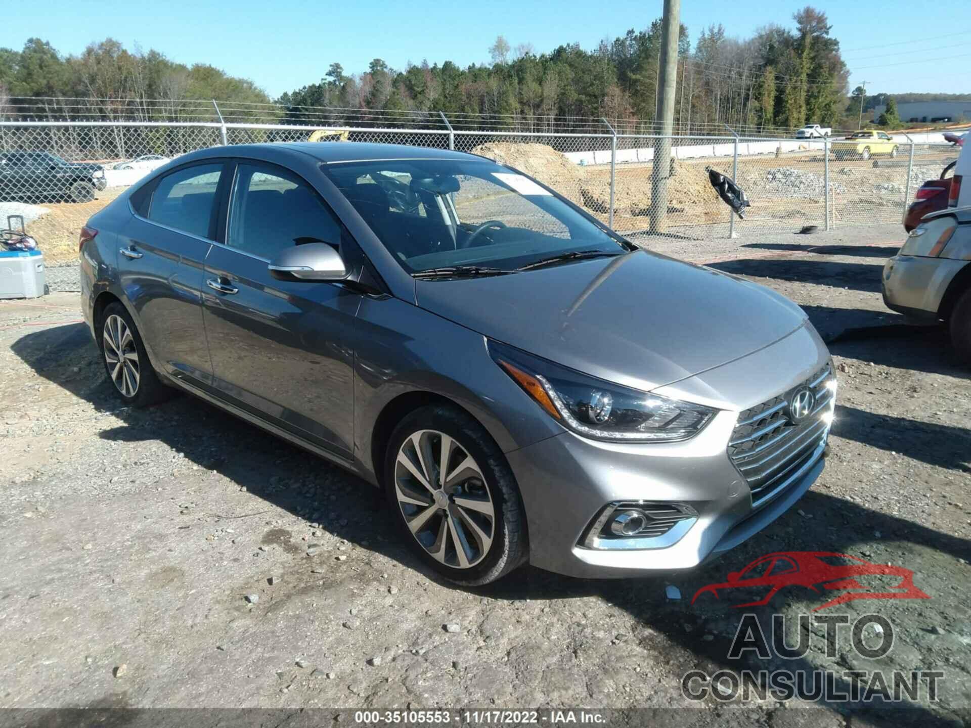 HYUNDAI ACCENT 2022 - 3KPC34A66NE160350