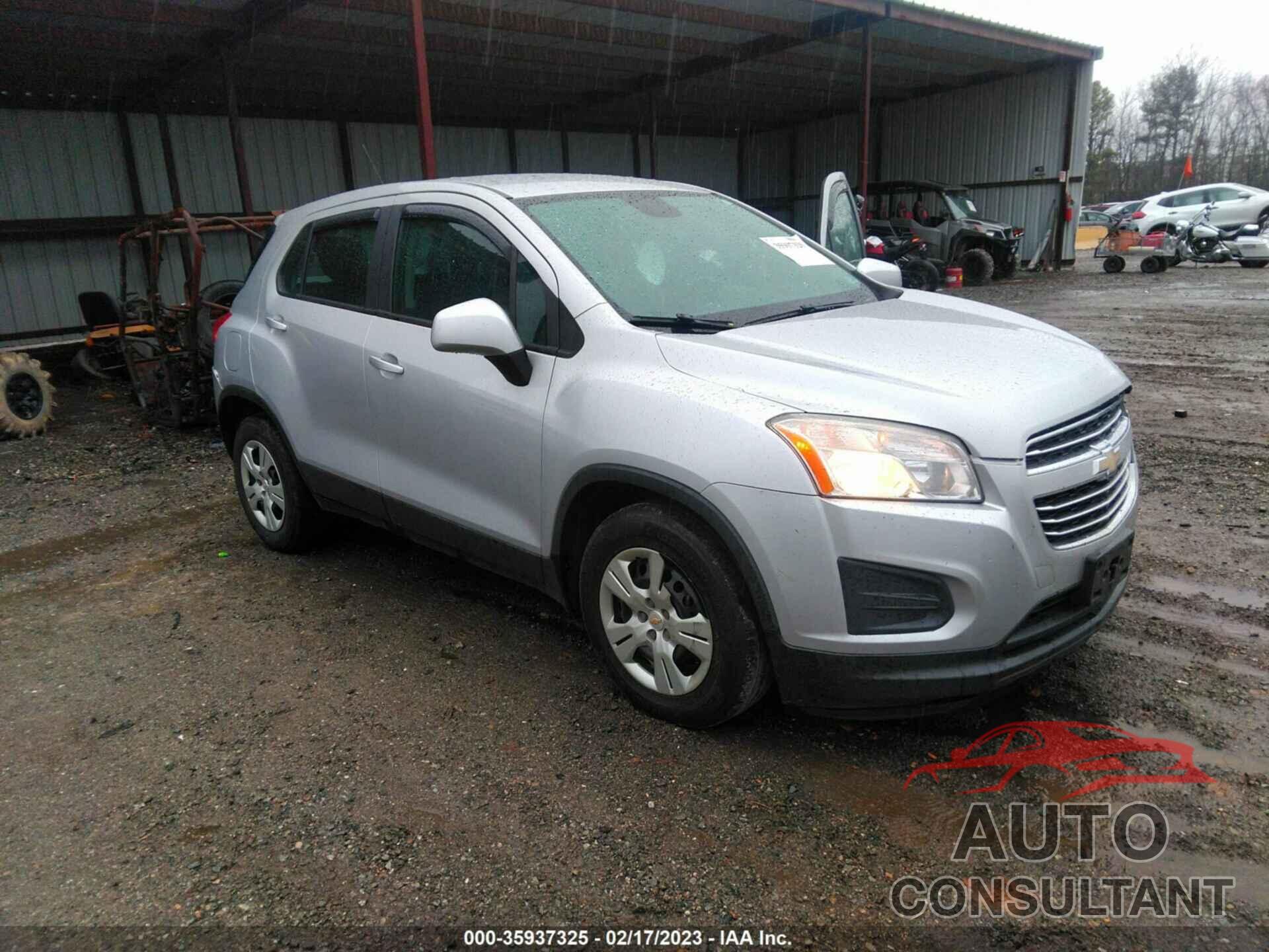 CHEVROLET TRAX 2015 - KL7CJKSB3FB145001