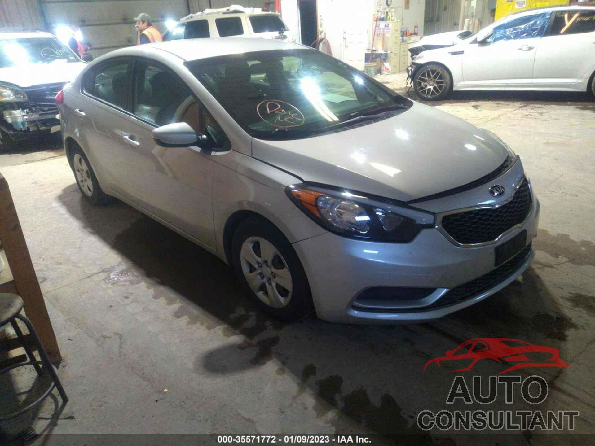 KIA FORTE 2016 - KNAFK4A61G5568394