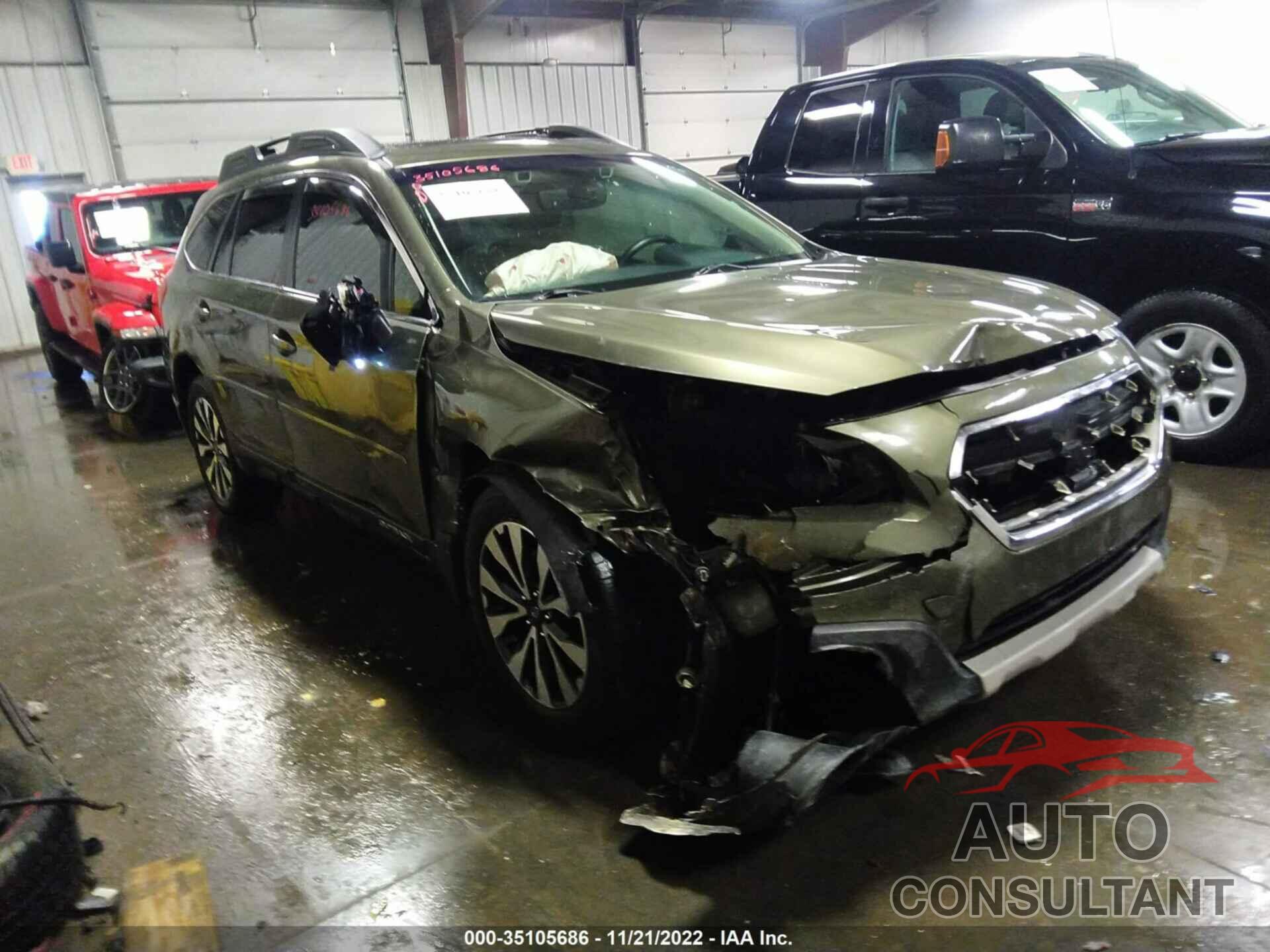 SUBARU OUTBACK 2017 - 4S4BSENC6H3325275