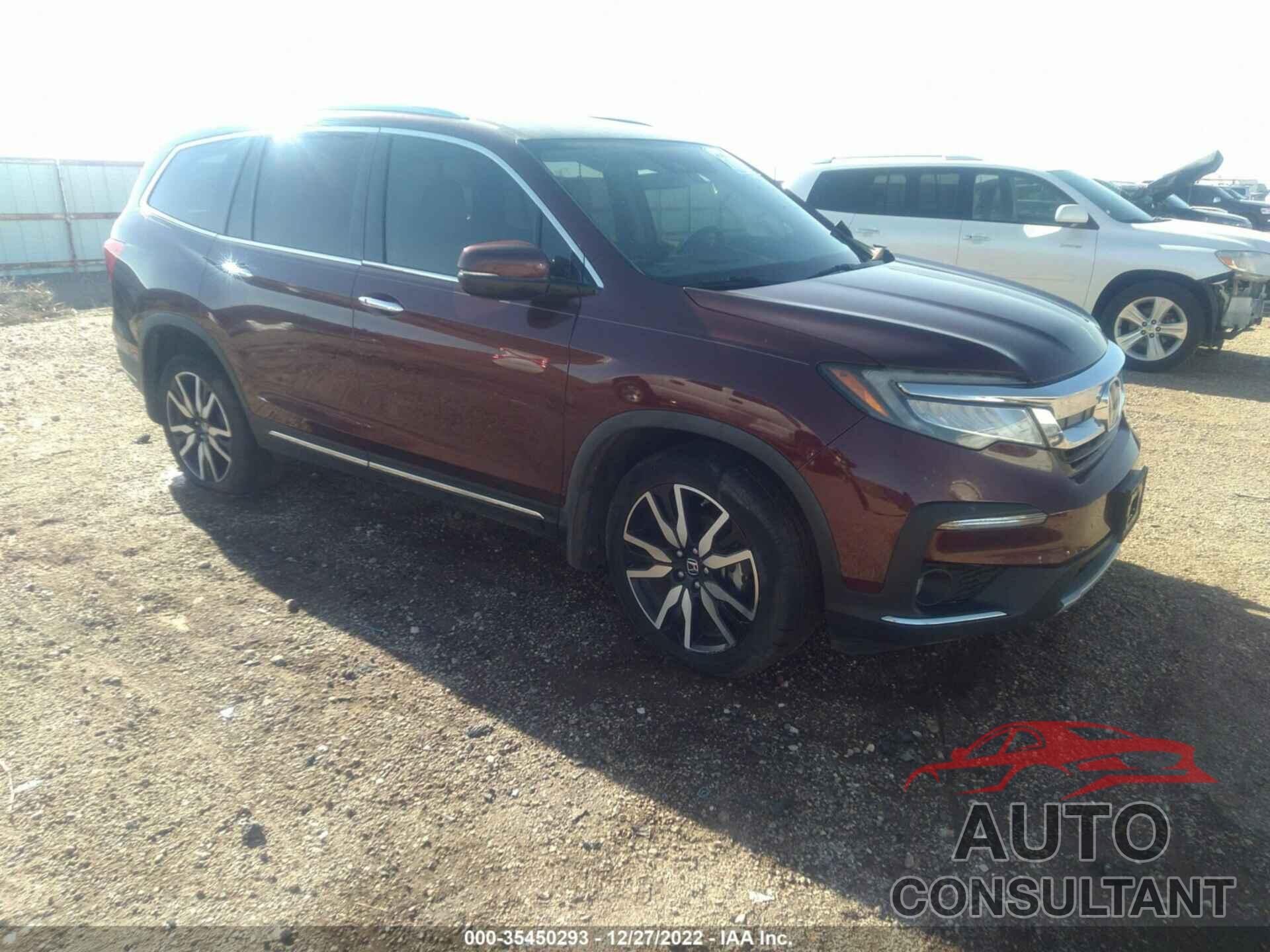 HONDA PILOT 2019 - 5FNYF6H92KB008872