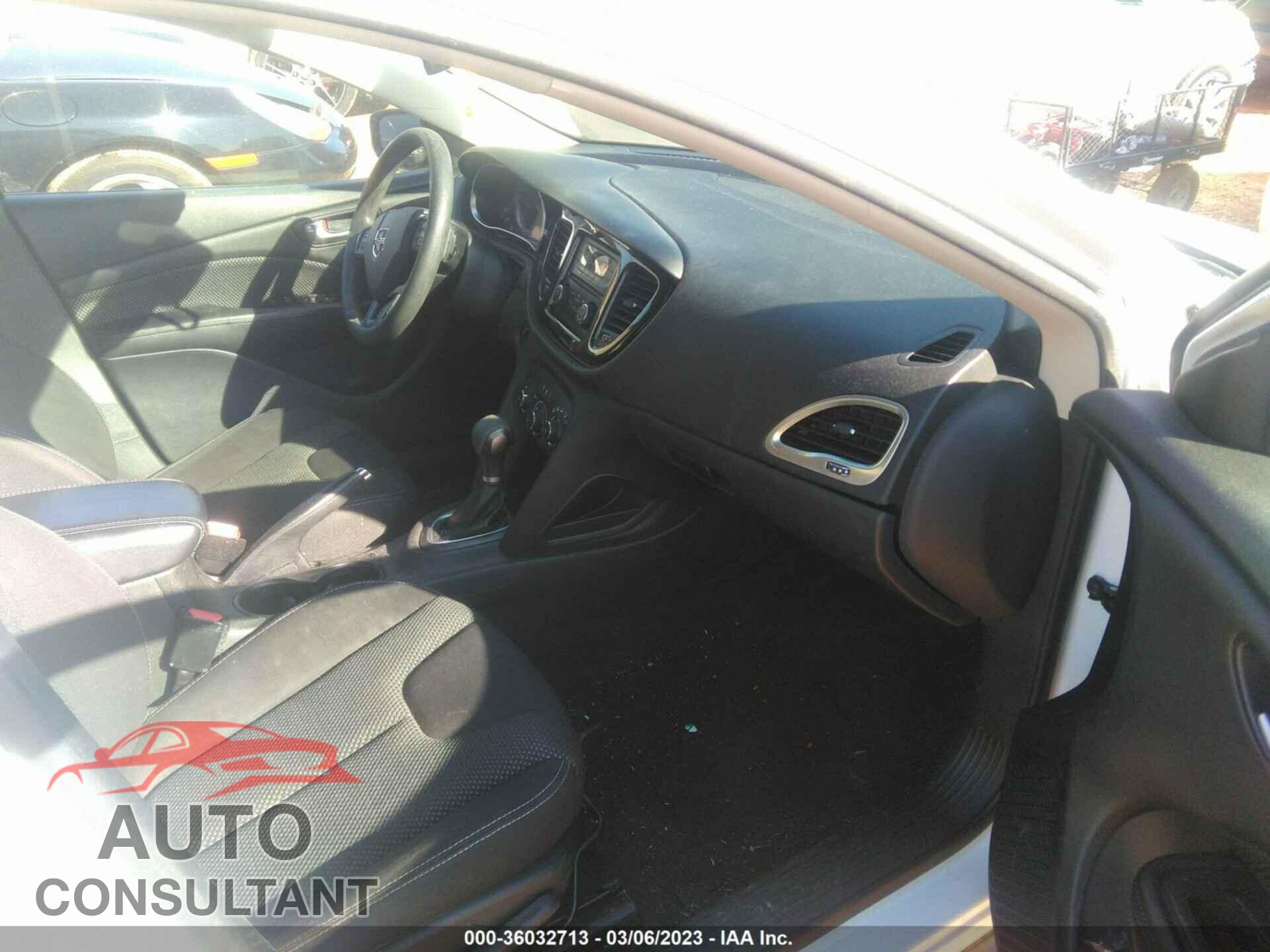 DODGE DART 2015 - 1C3CDFBB2FD265320