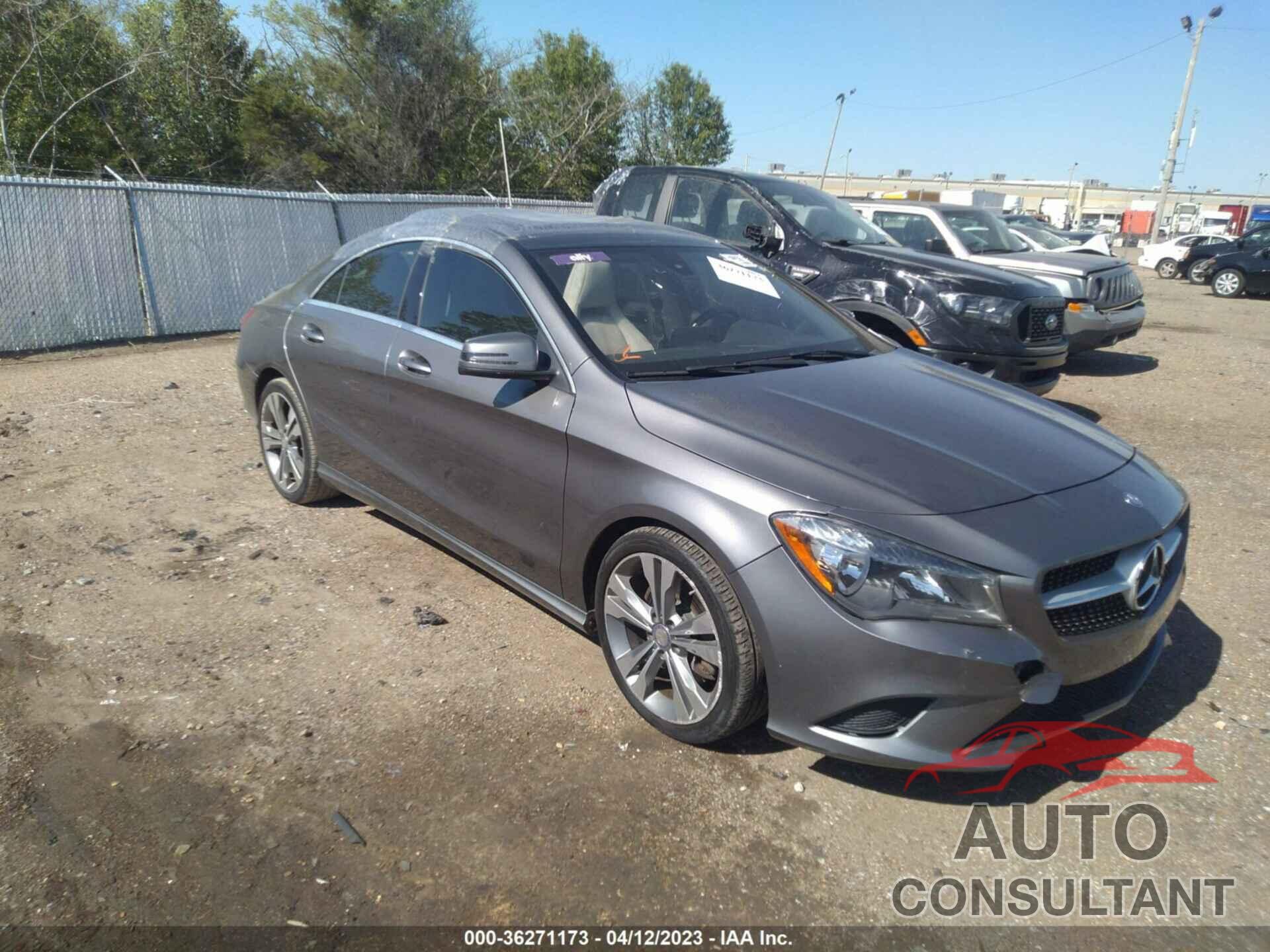 MERCEDES-BENZ CLA-CLASS 2015 - WDDSJ4EB4FN252469