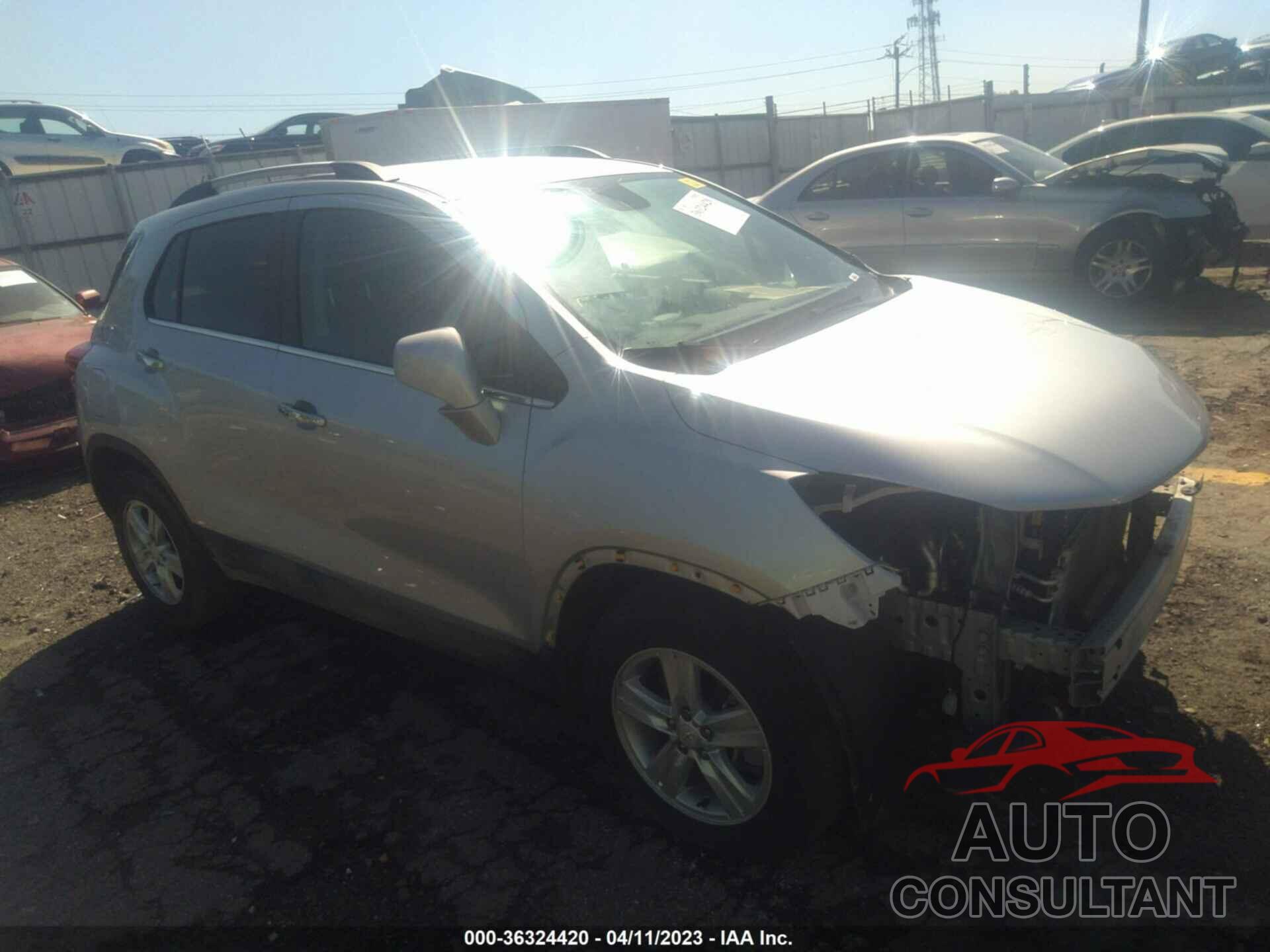 CHEVROLET TRAX 2020 - KL7CJLSB2LB006754