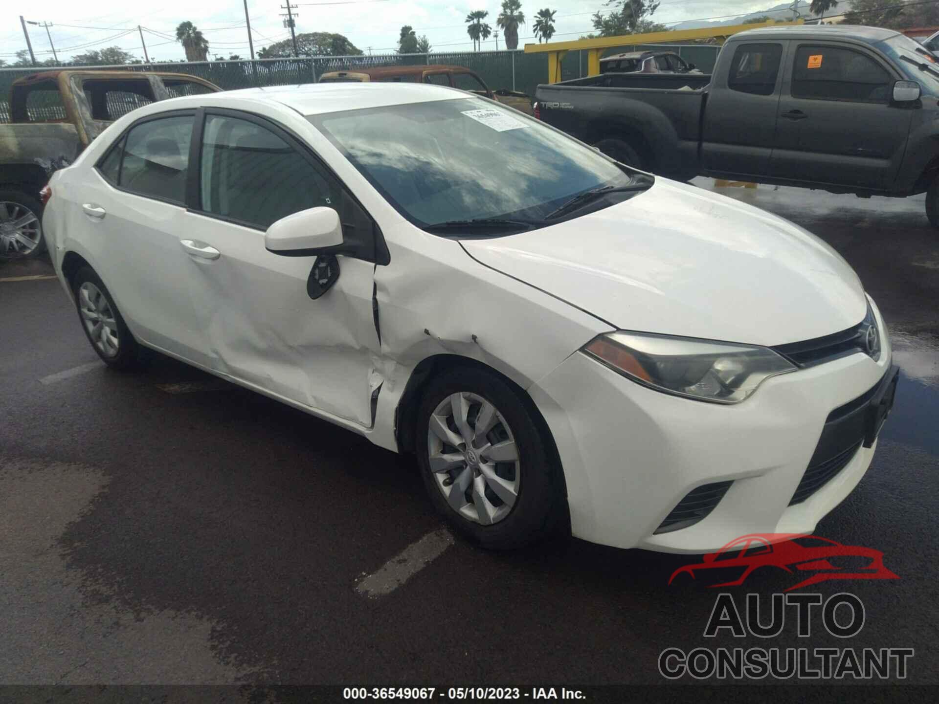 TOYOTA COROLLA 2016 - 5YFBURHE1GP440410