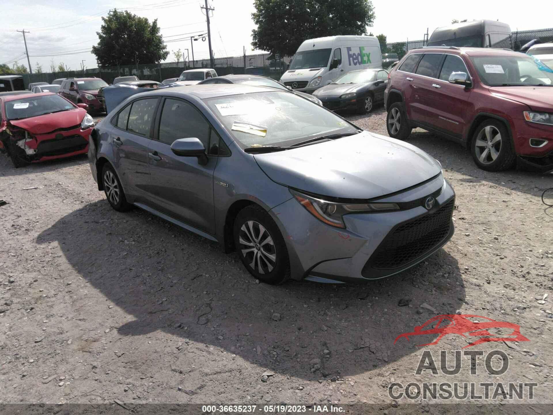 TOYOTA COROLLA 2021 - JTDEAMDE7MJ015725