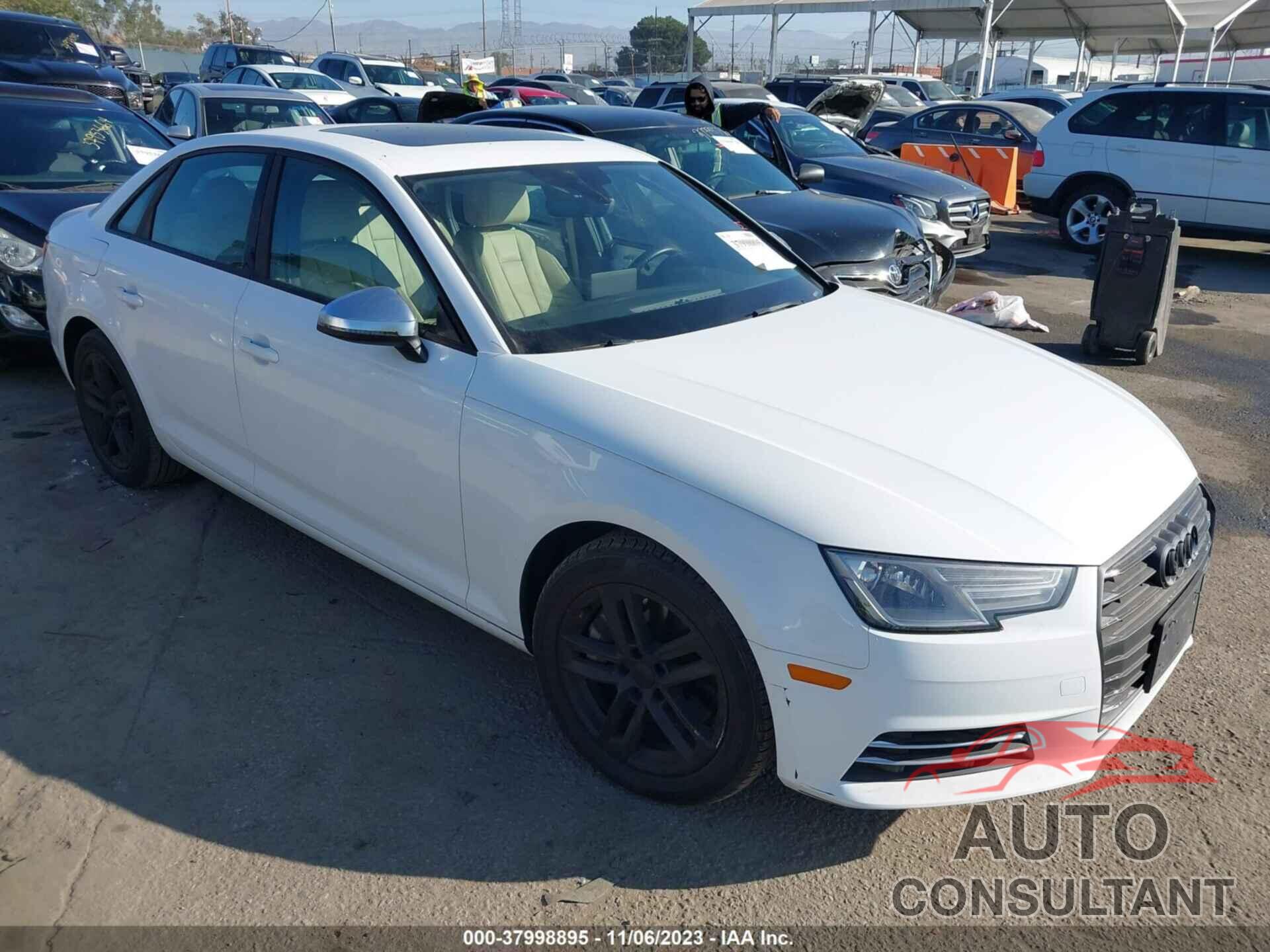 AUDI A4 2017 - WAUGNAF47HN023254