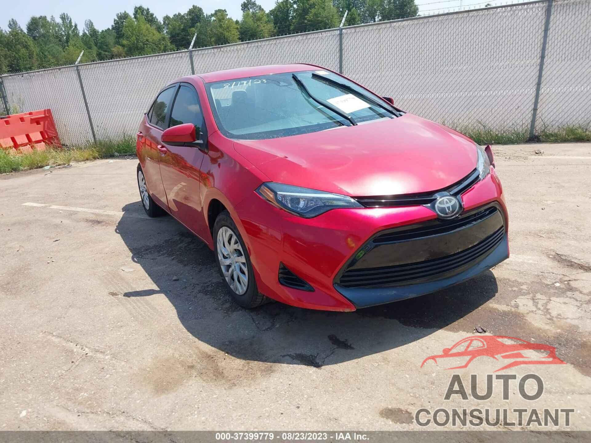 TOYOTA COROLLA 2017 - 5YFBURHE1HP664455