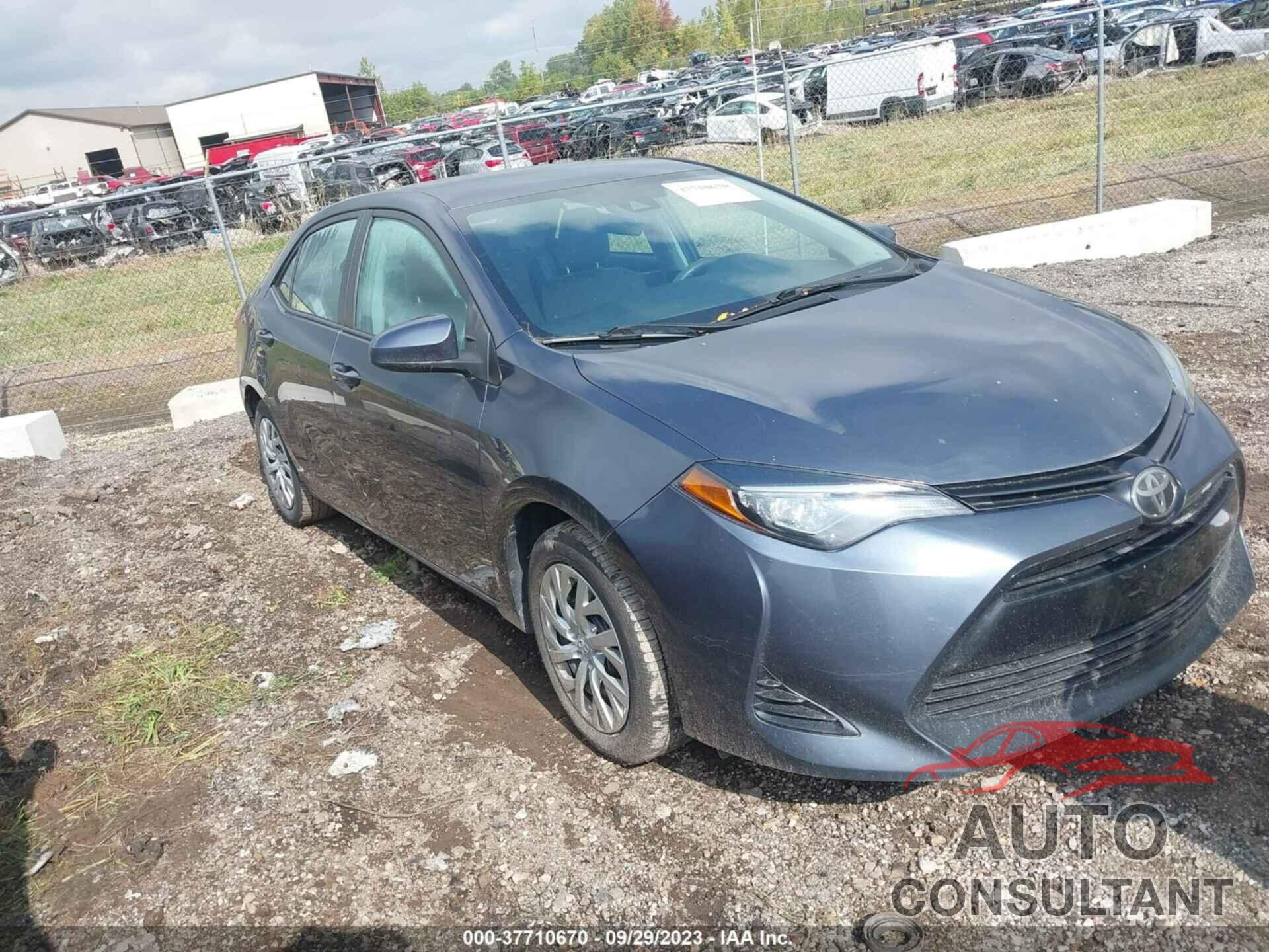 TOYOTA COROLLA 2019 - 2T1BURHE1KC141525