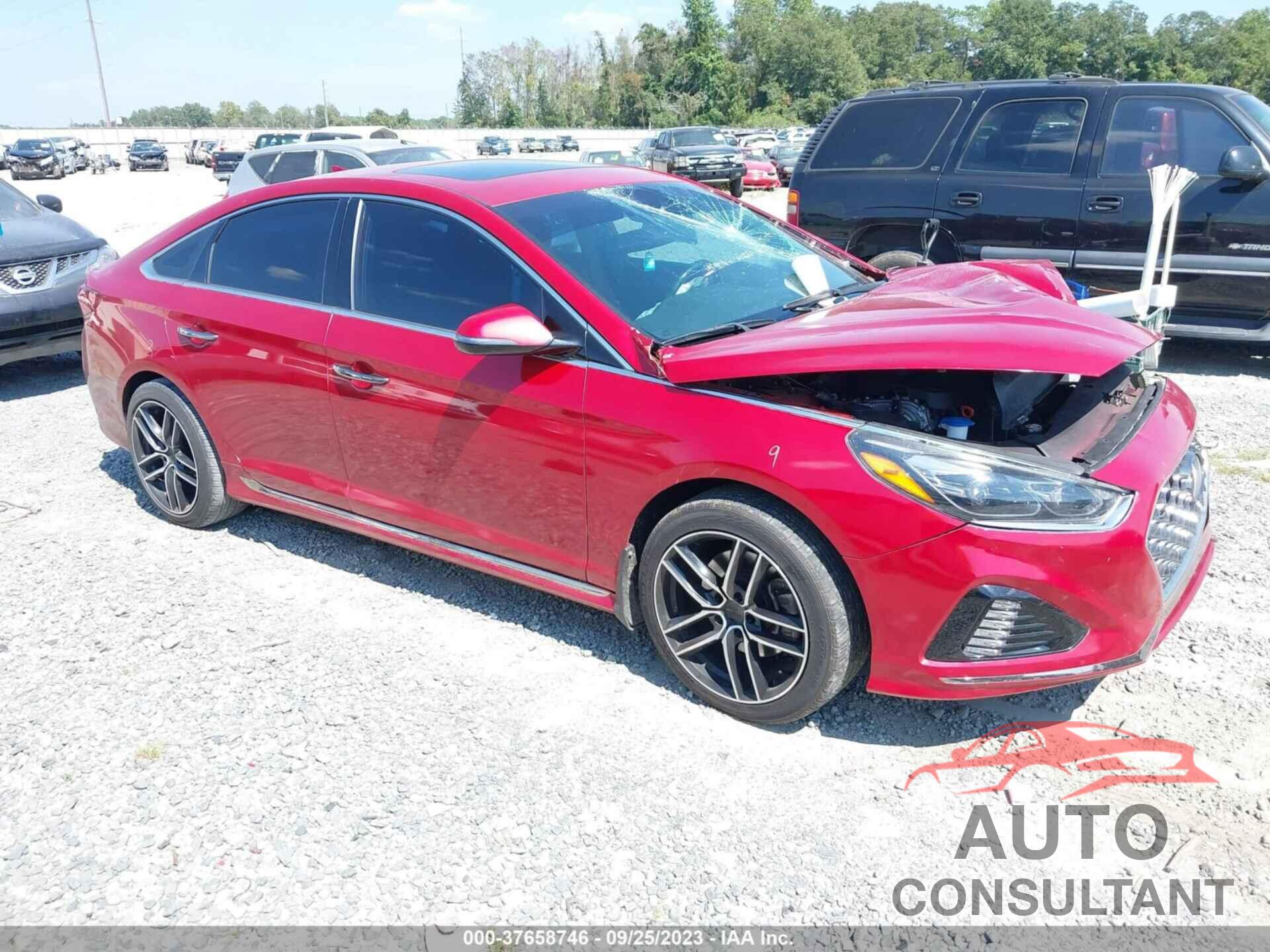 HYUNDAI SONATA 2018 - 5NPE34AB8JH681002