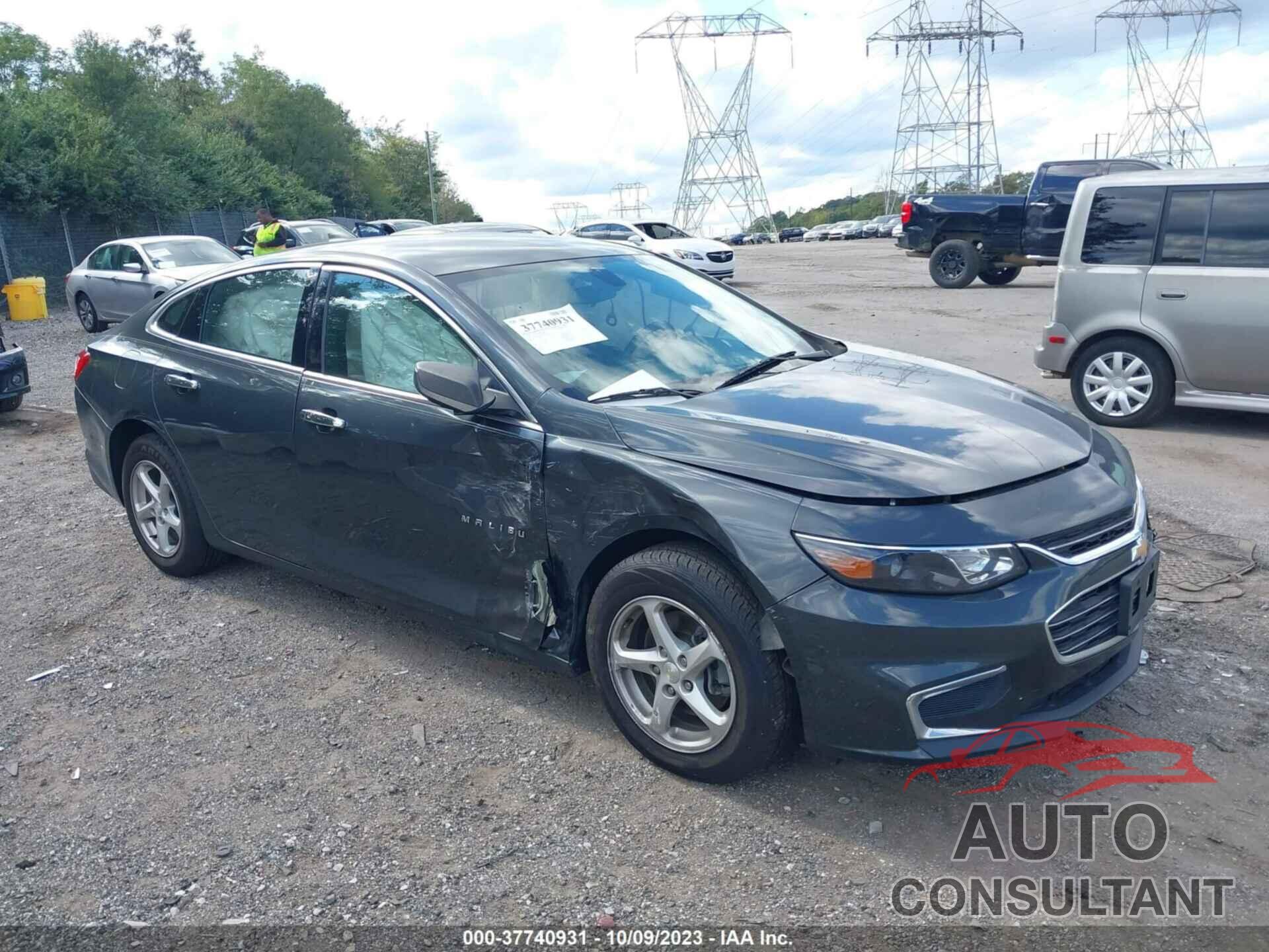 CHEVROLET MALIBU 2017 - 1G1ZB5ST5HF185007