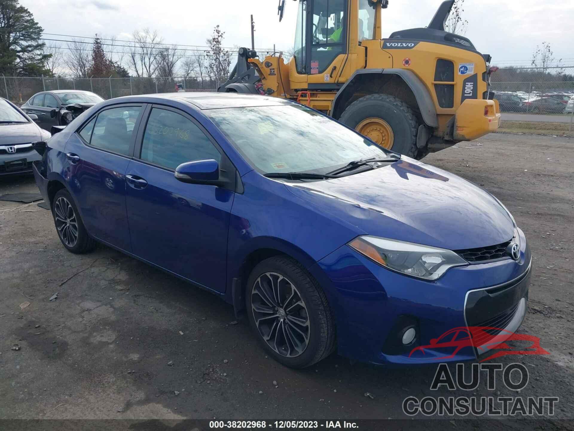 TOYOTA COROLLA 2016 - 2T1BURHE3GC502146