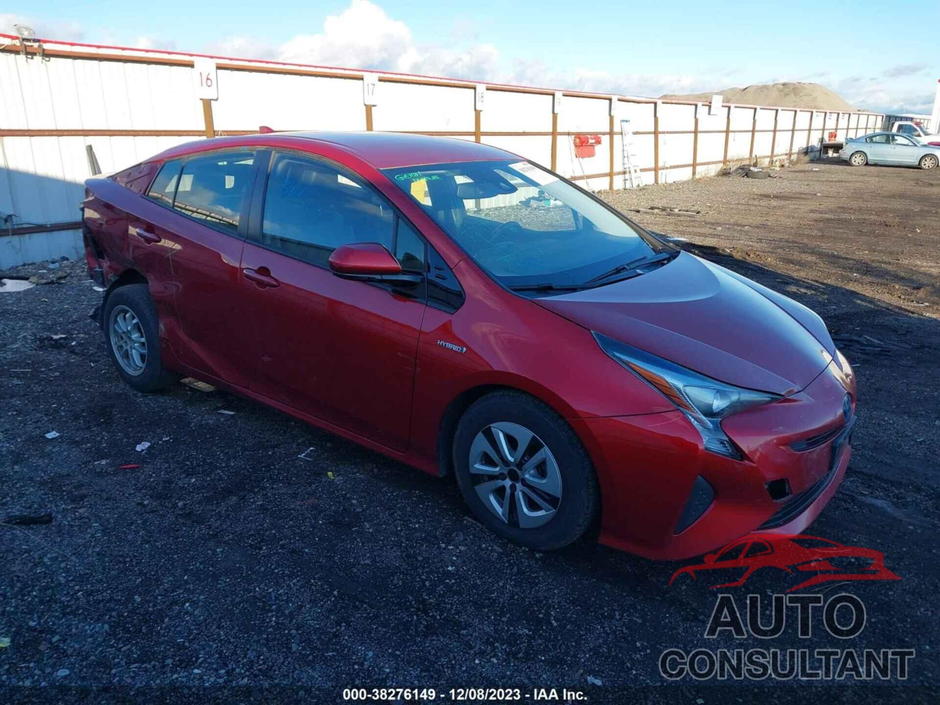 TOYOTA PRIUS 2017 - JTDKARFU3H3529795