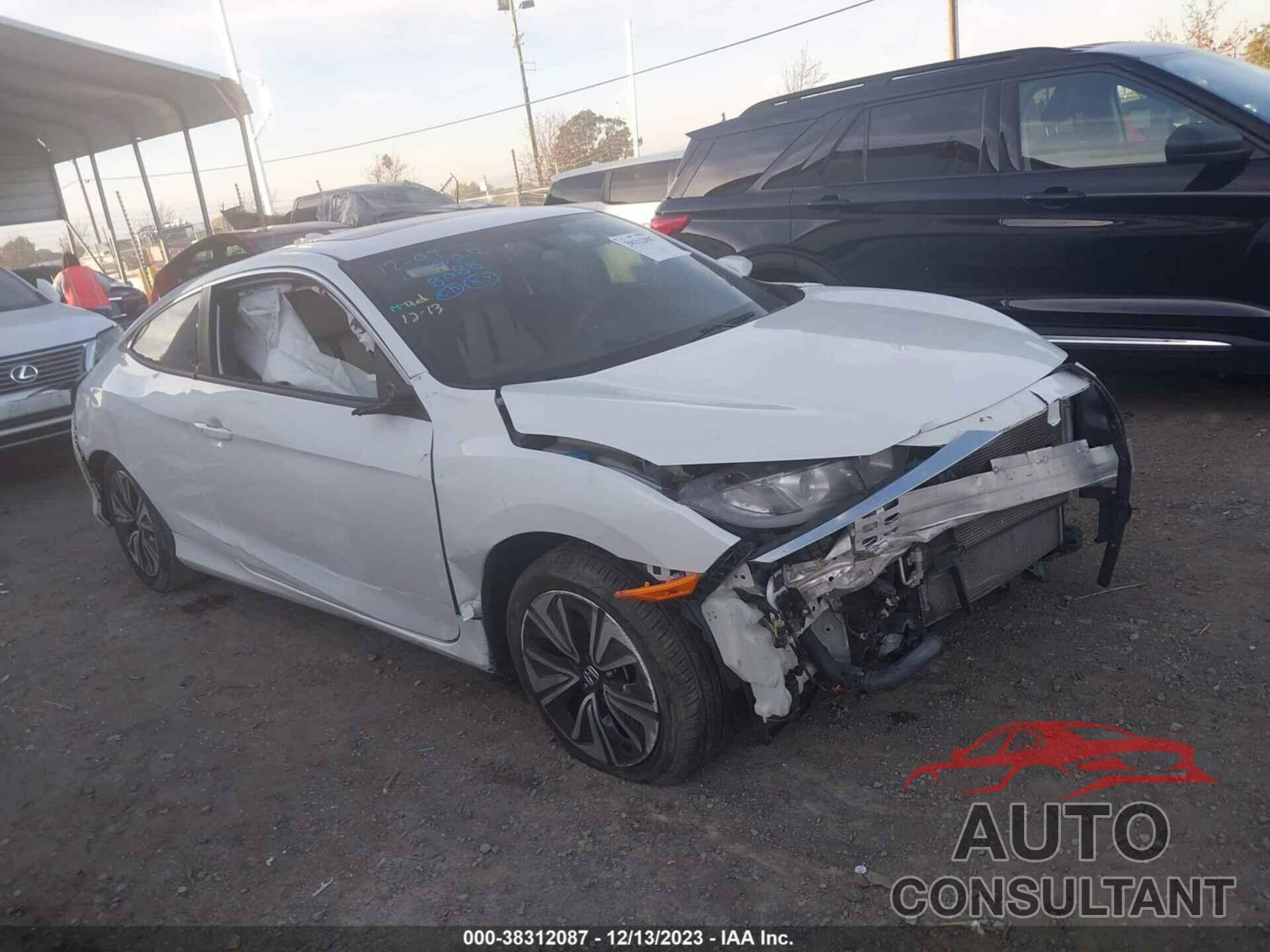 HONDA CIVIC 2017 - 2HGFC3B34HH358088