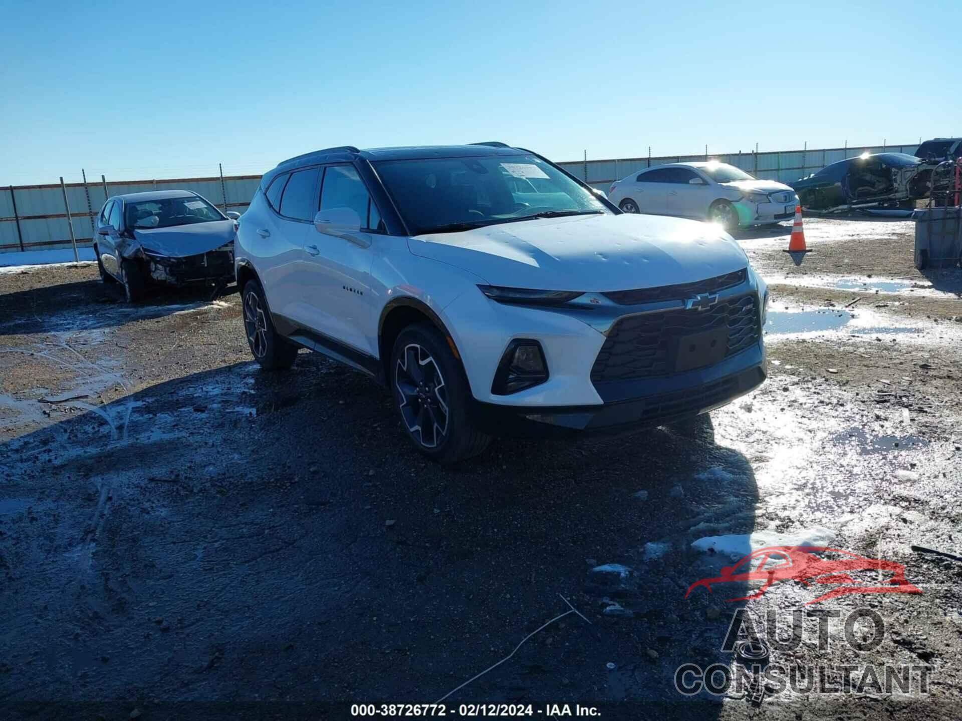 CHEVROLET BLAZER 2022 - 3GNKBKRS3NS225488