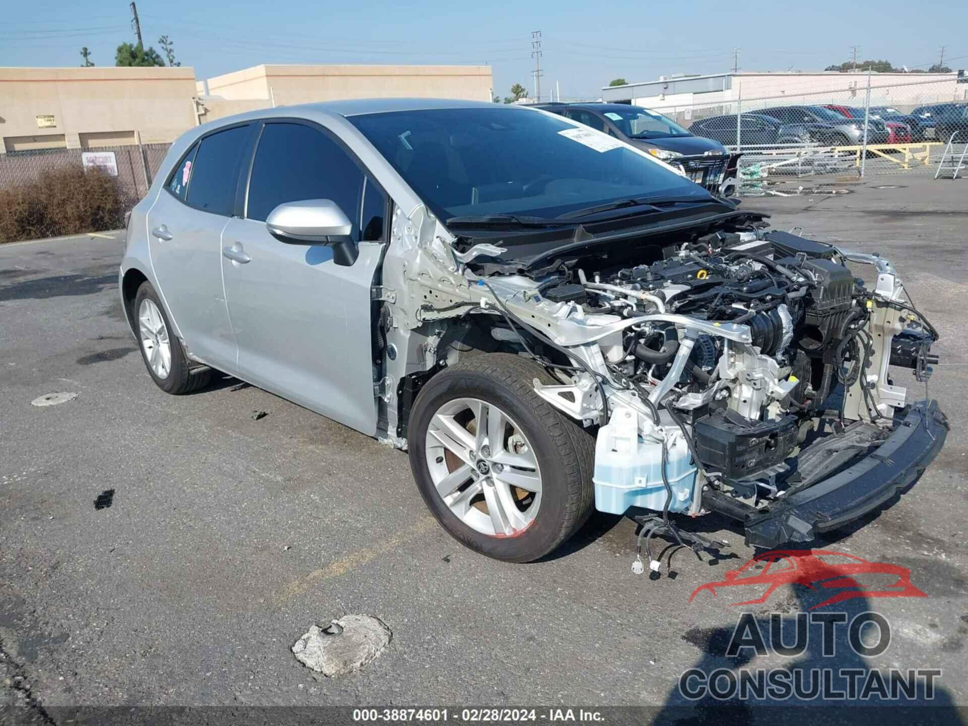 TOYOTA COROLLA 2022 - JTND4MBE8N3179086