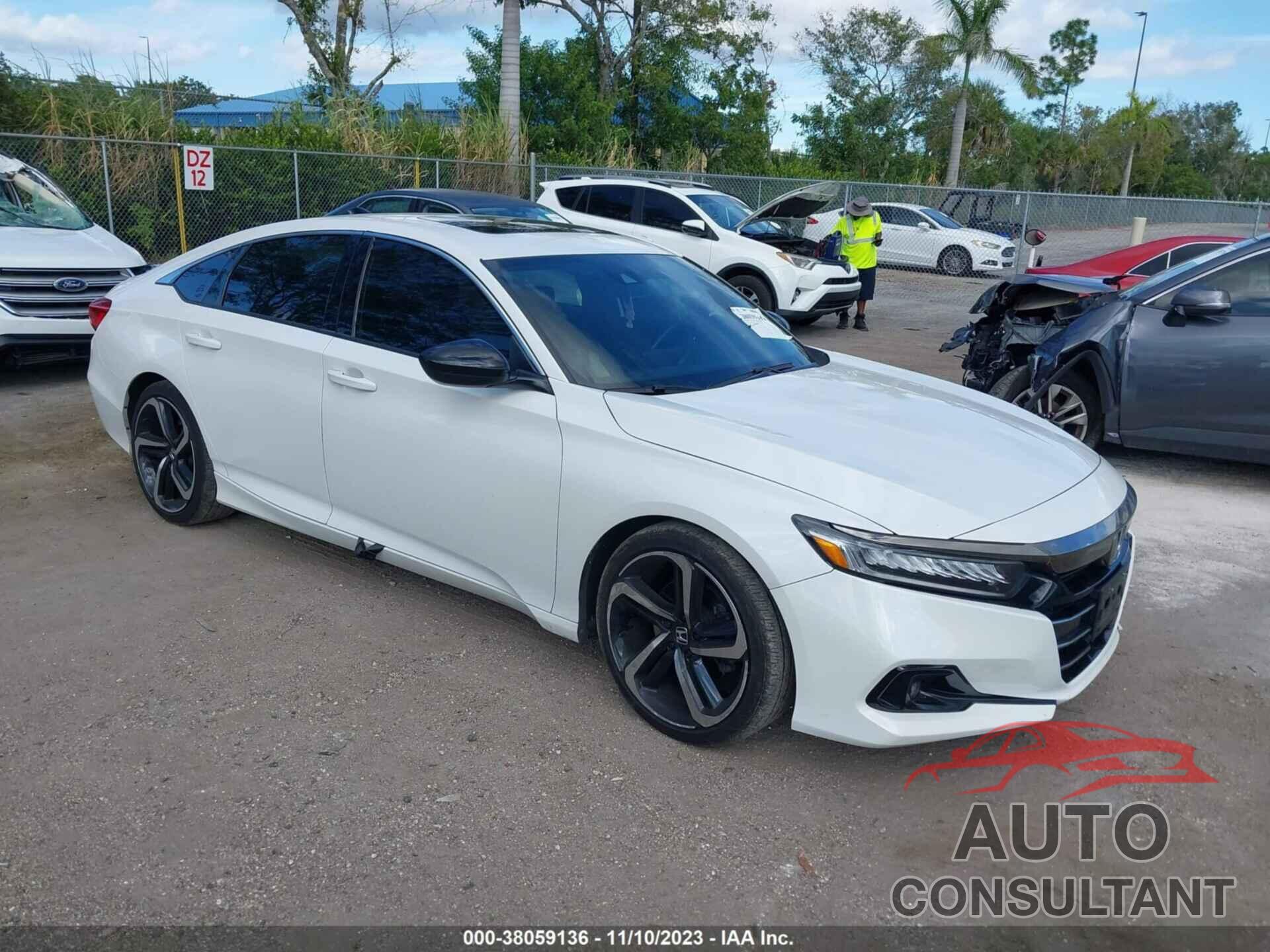 HONDA ACCORD 2021 - 1HGCV2F37MA010053