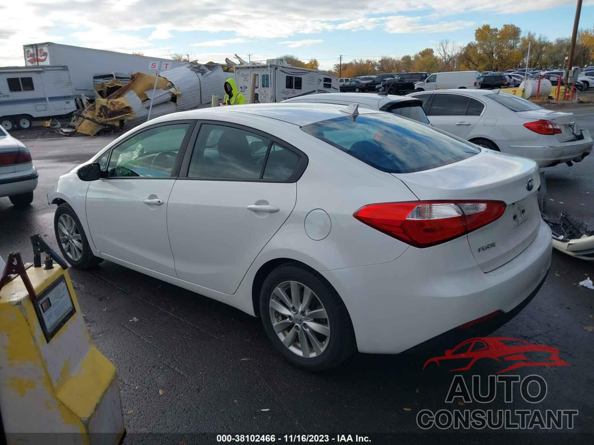 KIA FORTE 2016 - KNAFX4A63G5508473