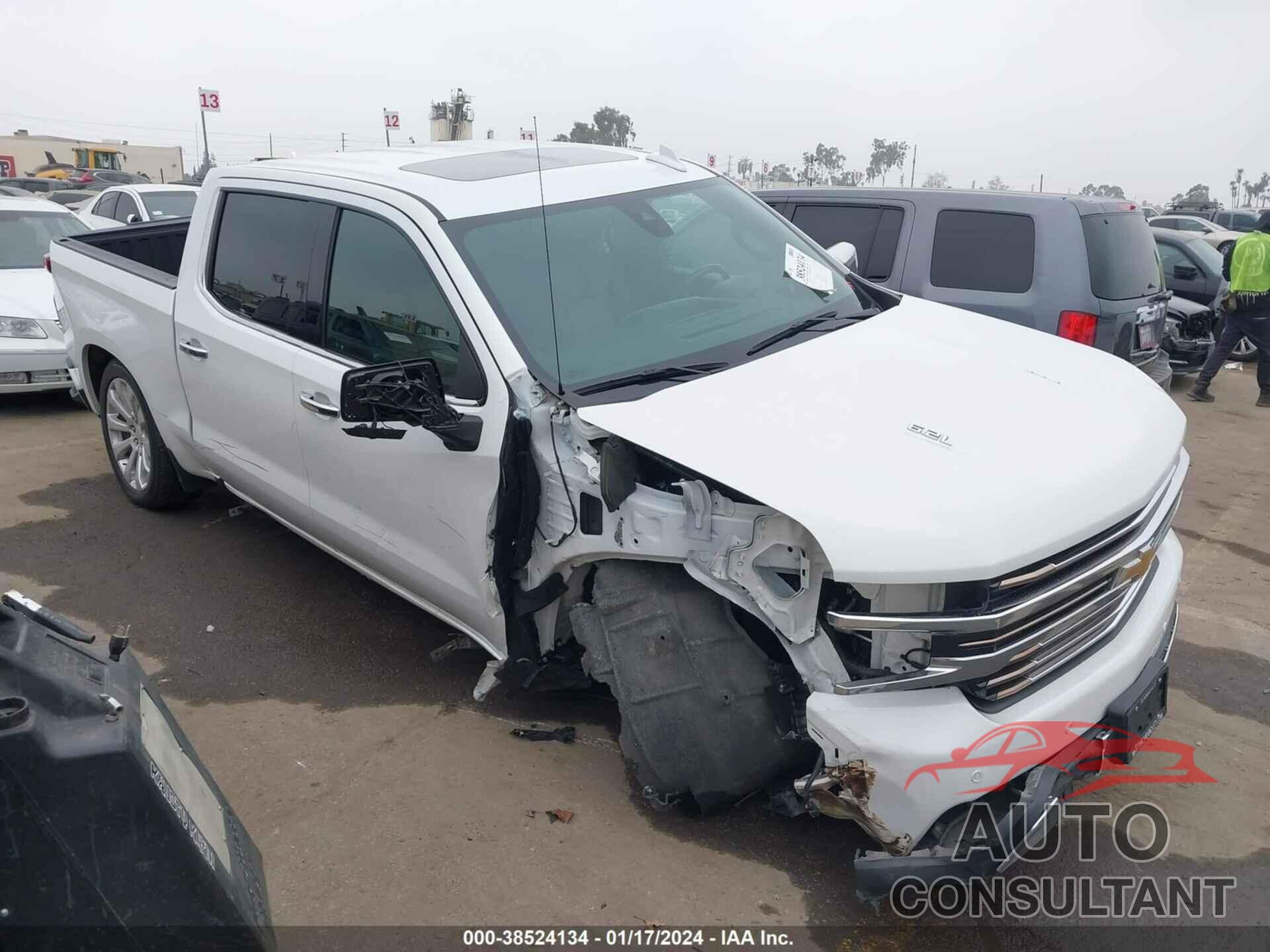 CHEVROLET SILVERADO 1500 2020 - 1GCUYHEL4LZ377779