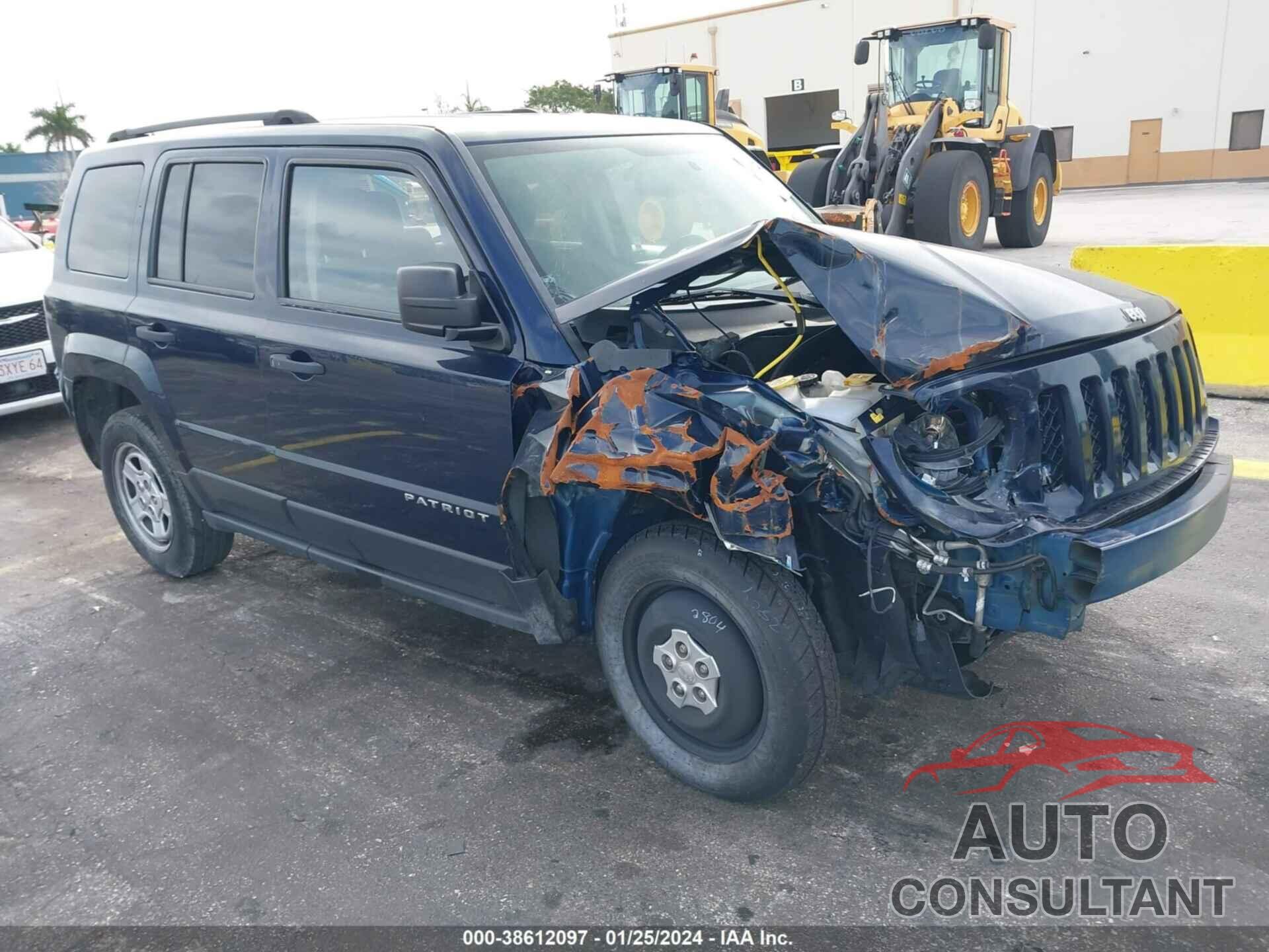 JEEP PATRIOT 2016 - 1C4NJPBAXGD679327