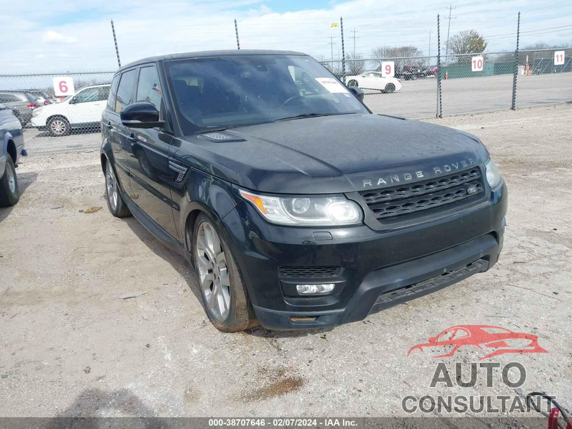 LAND ROVER RANGE ROVER SPORT 2016 - SALWR2EFXGA576412