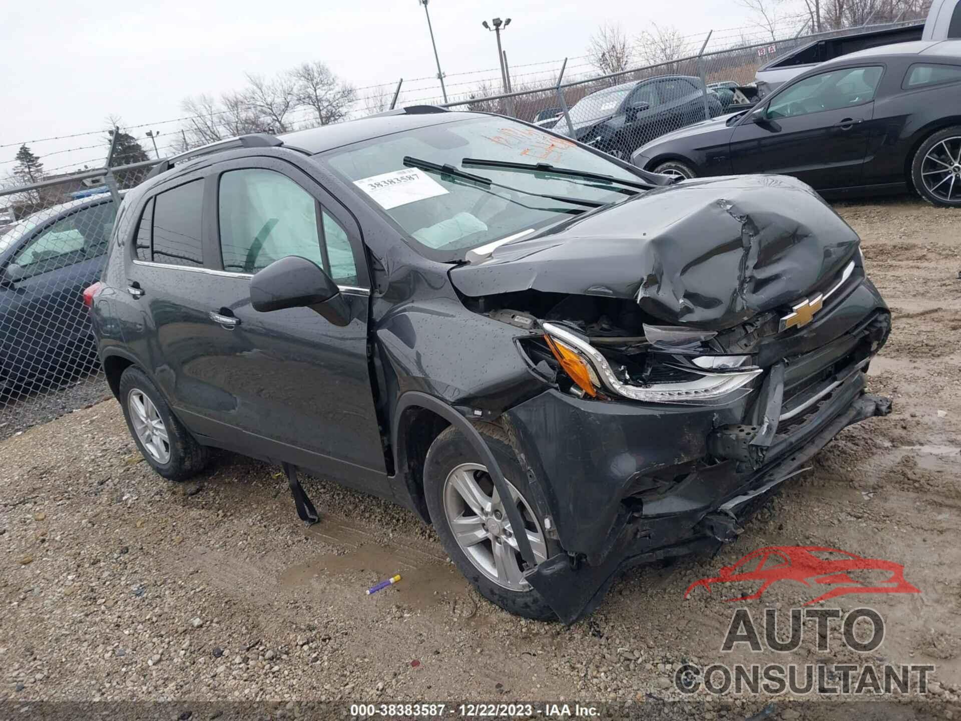 CHEVROLET TRAX 2017 - 3GNCJLSB8HL178612