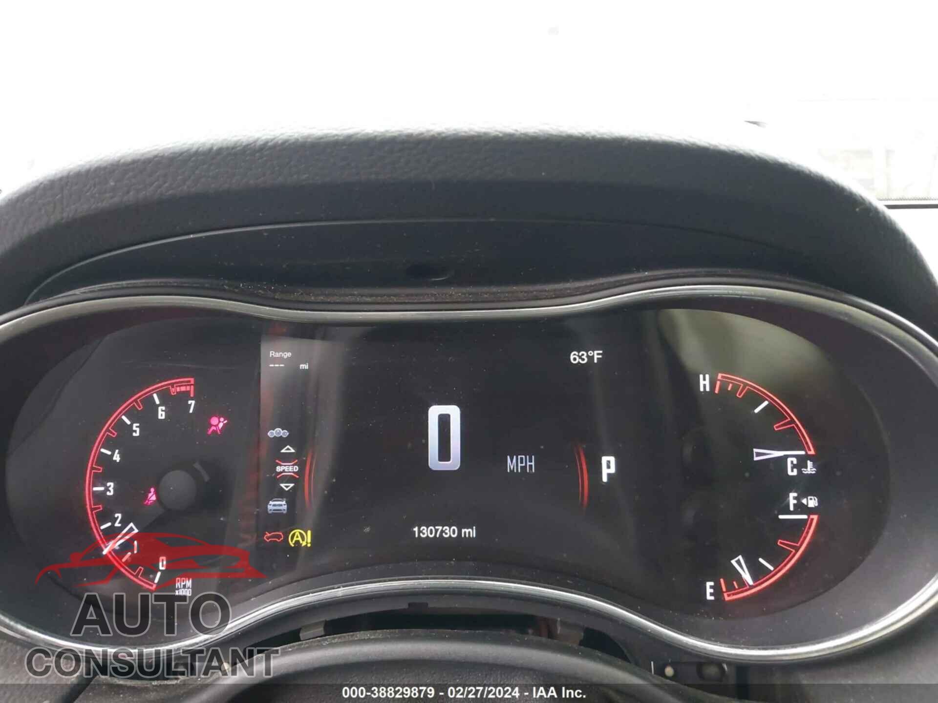 DODGE DURANGO 2016 - 1C4RDJDG2GC387409
