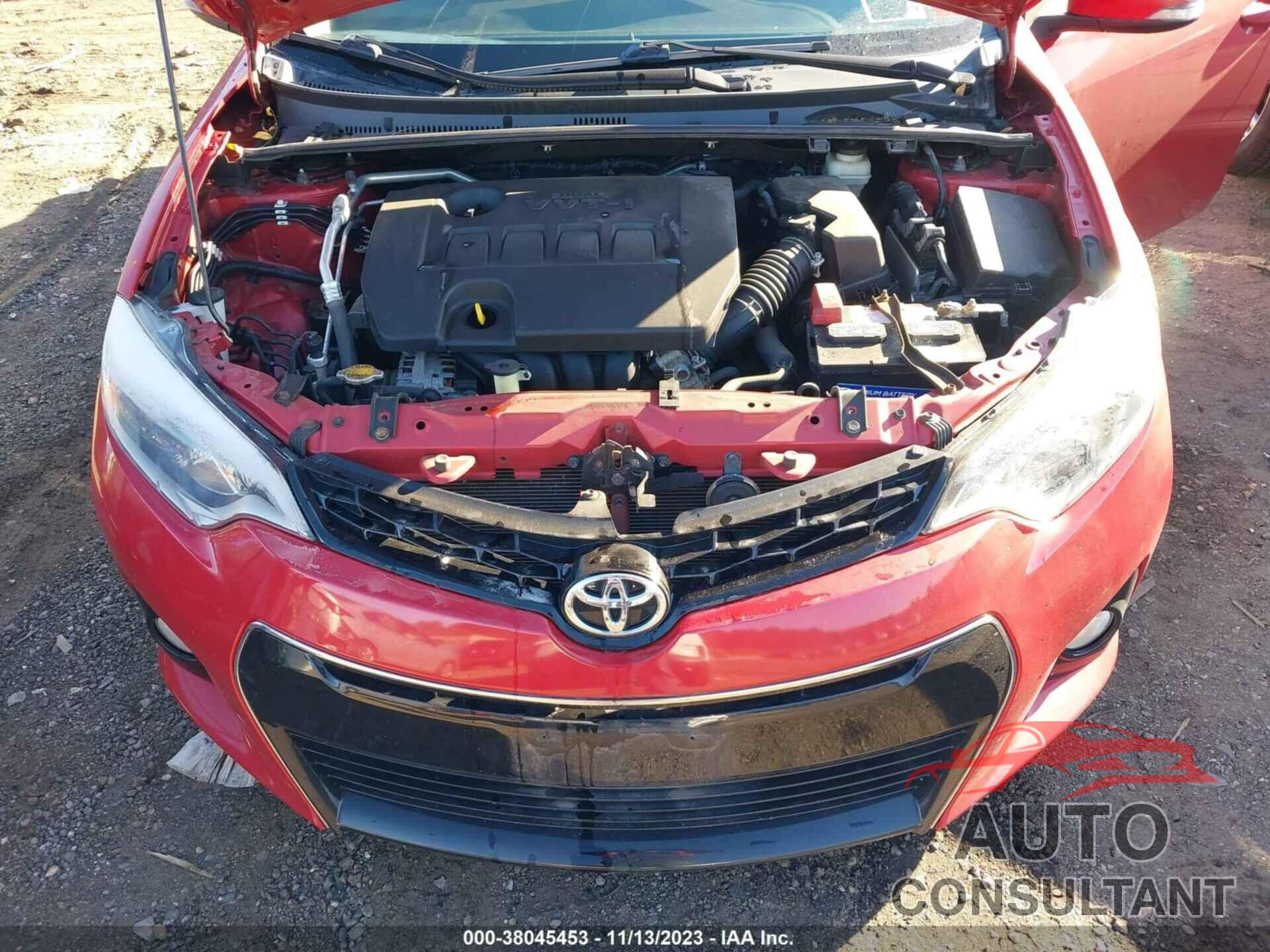 TOYOTA COROLLA 2016 - 2T1BURHE7GC701801