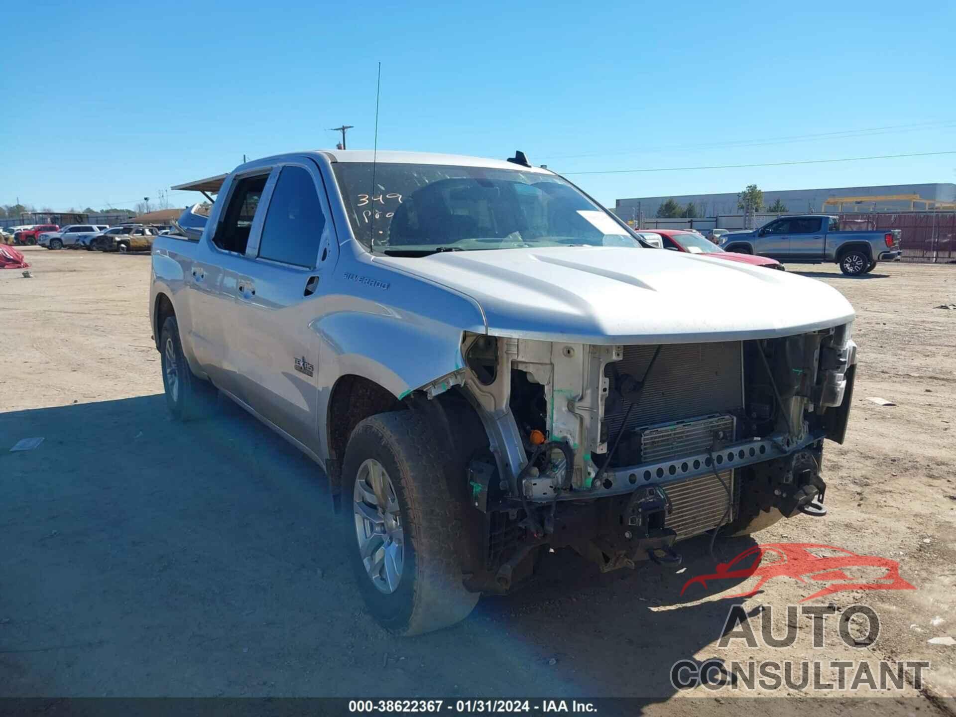 CHEVROLET SILVERADO 1500 2020 - 3GCPWCEK5LG289644
