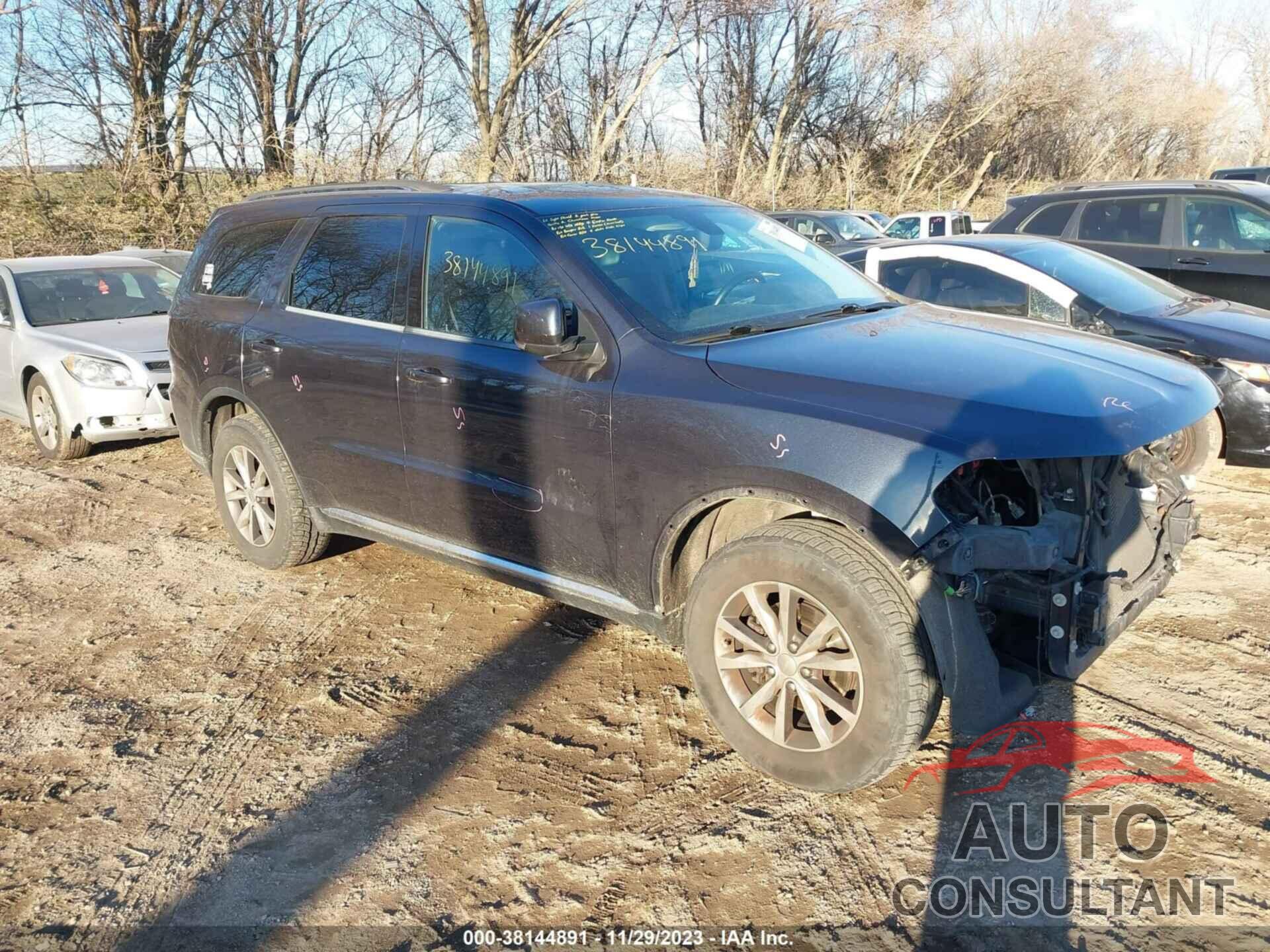 DODGE DURANGO 2016 - 1C4RDJDGXGC323019