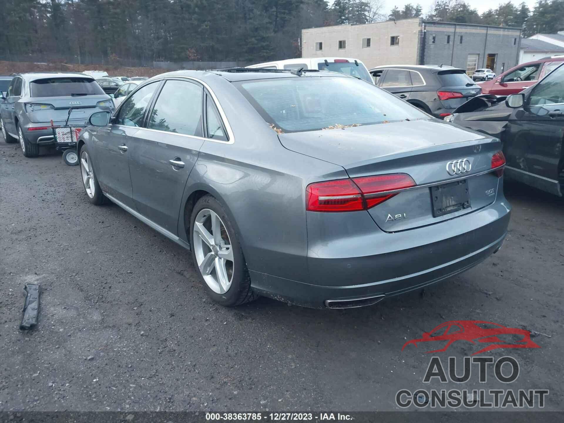 AUDI A8 L 2018 - WAU44AFD9JN000828