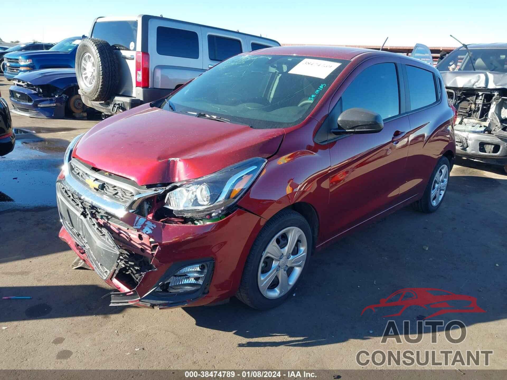 CHEVROLET SPARK 2022 - KL8CB6SA8NC033777