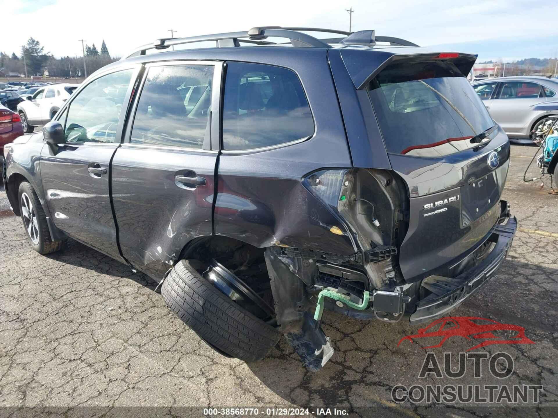 SUBARU FORESTER 2017 - JF2SJAGC0HH585690