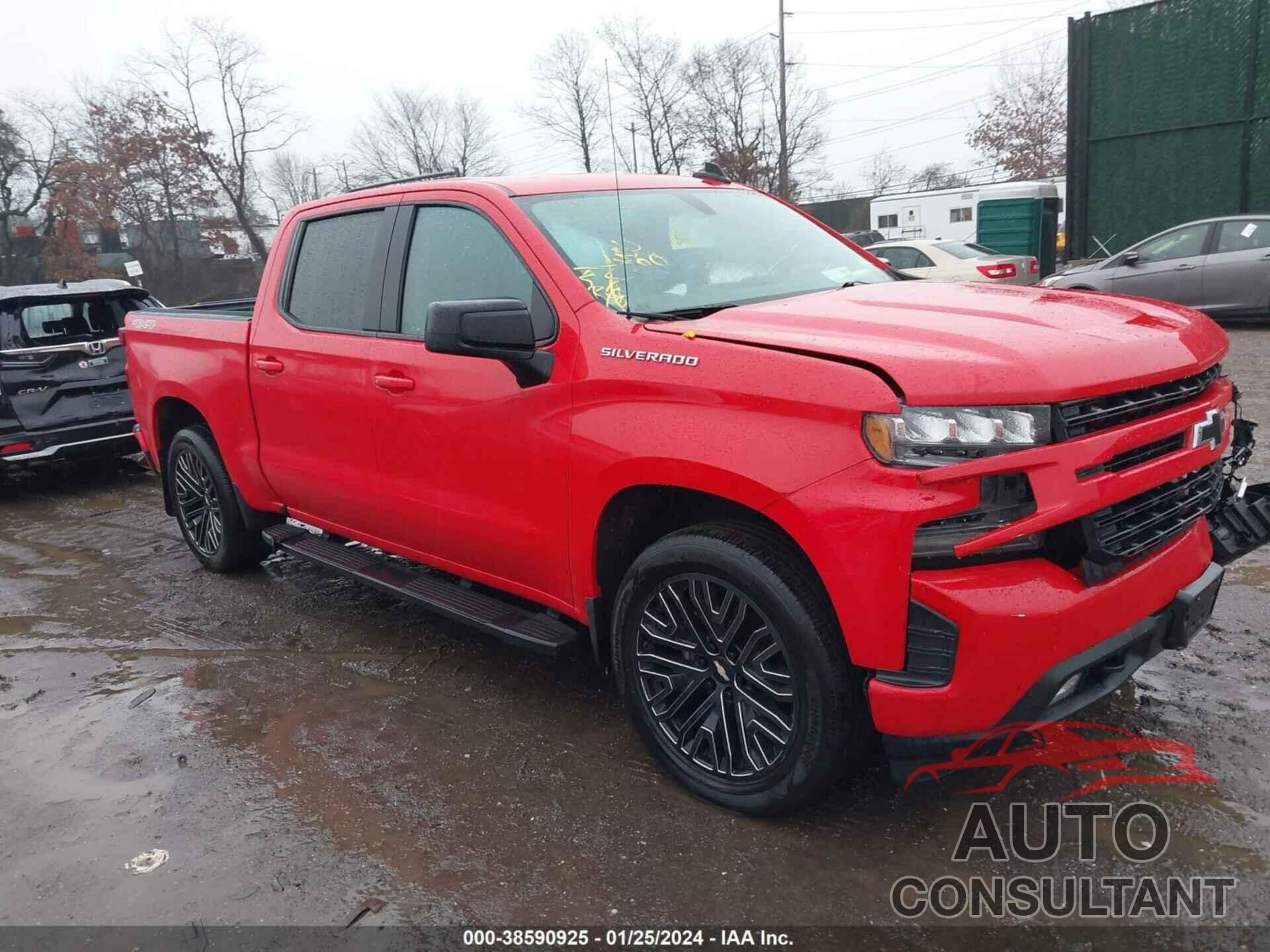 CHEVROLET SILVERADO 1500 2019 - 3GCUYEED4KG247782