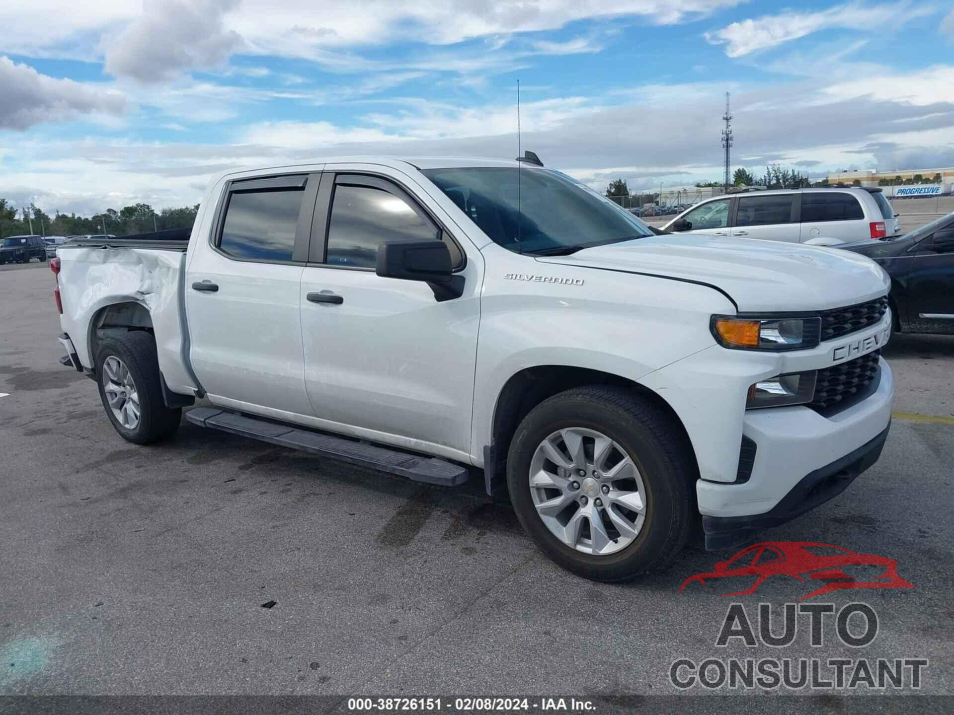 CHEVROLET SILVERADO 1500 2021 - 3GCPWBEKXMG432387