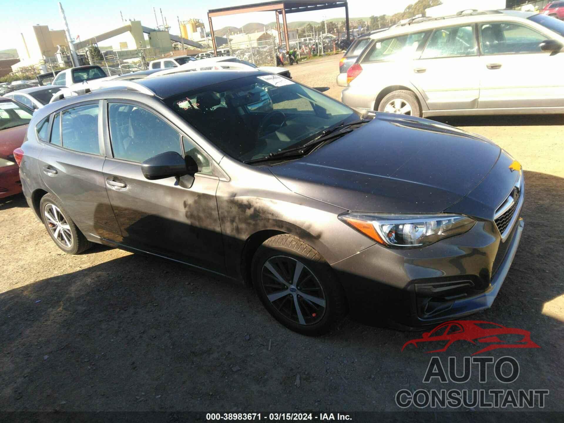 SUBARU IMPREZA 2019 - 4S3GTAD67K3711545