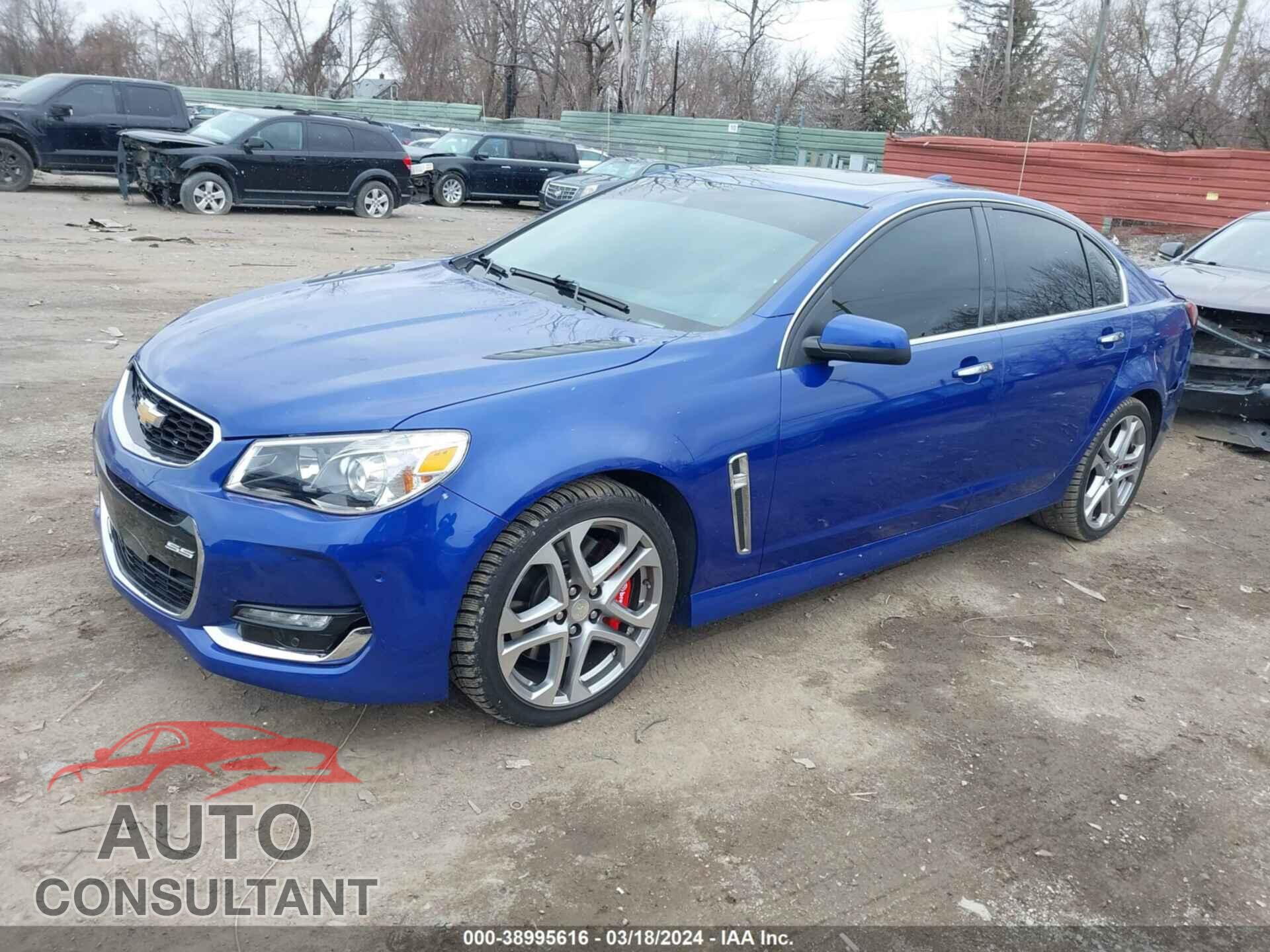 CHEVROLET SS 2017 - 6G3F25RW3HL300959