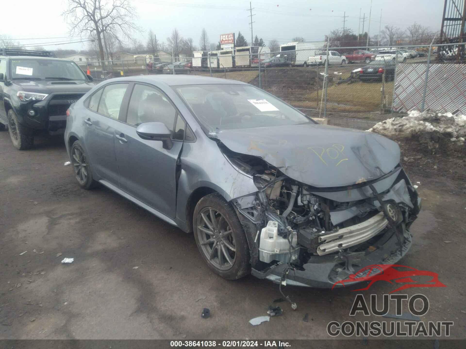 TOYOTA COROLLA 2020 - JTDEPRAE7LJ089600