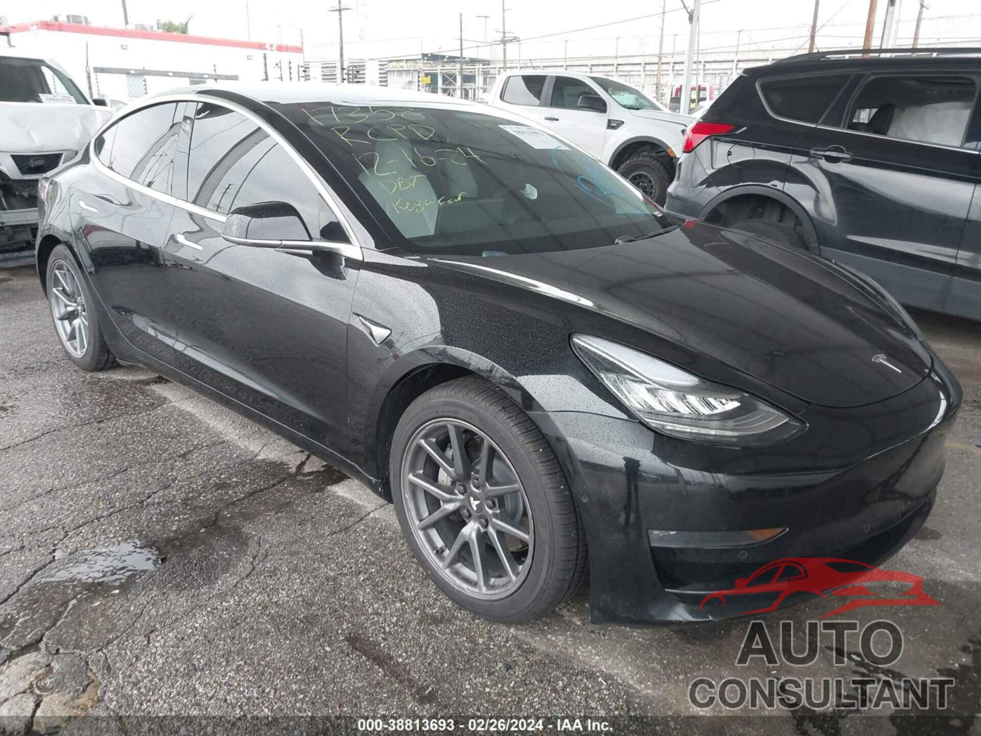 TESLA MODEL 3 2019 - 5YJ3E1EB6KF390640