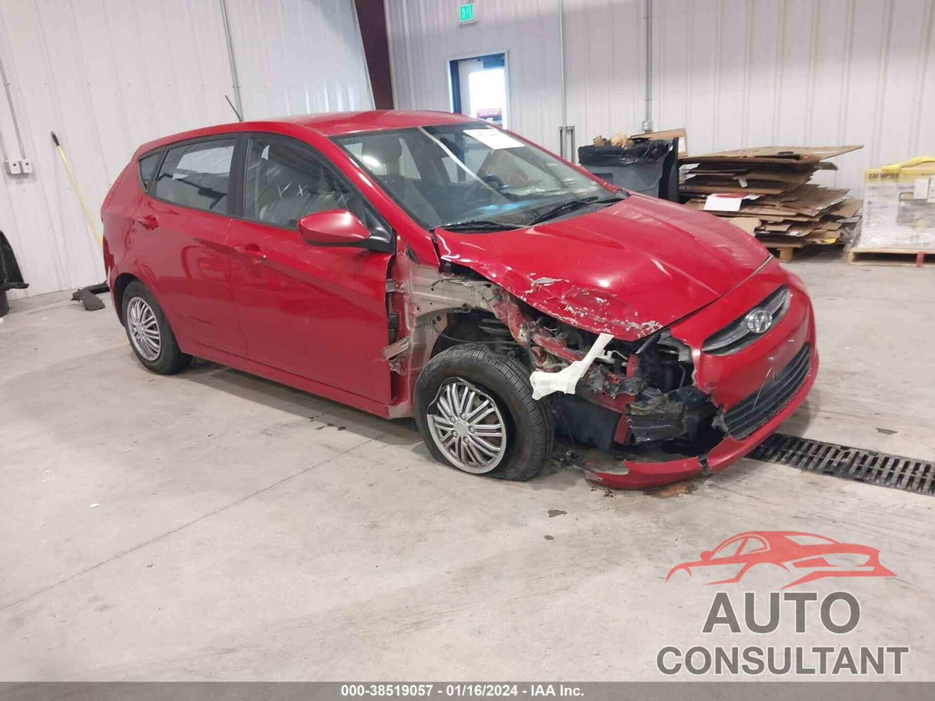 HYUNDAI ACCENT 2016 - KMHCT5AE5GU263286