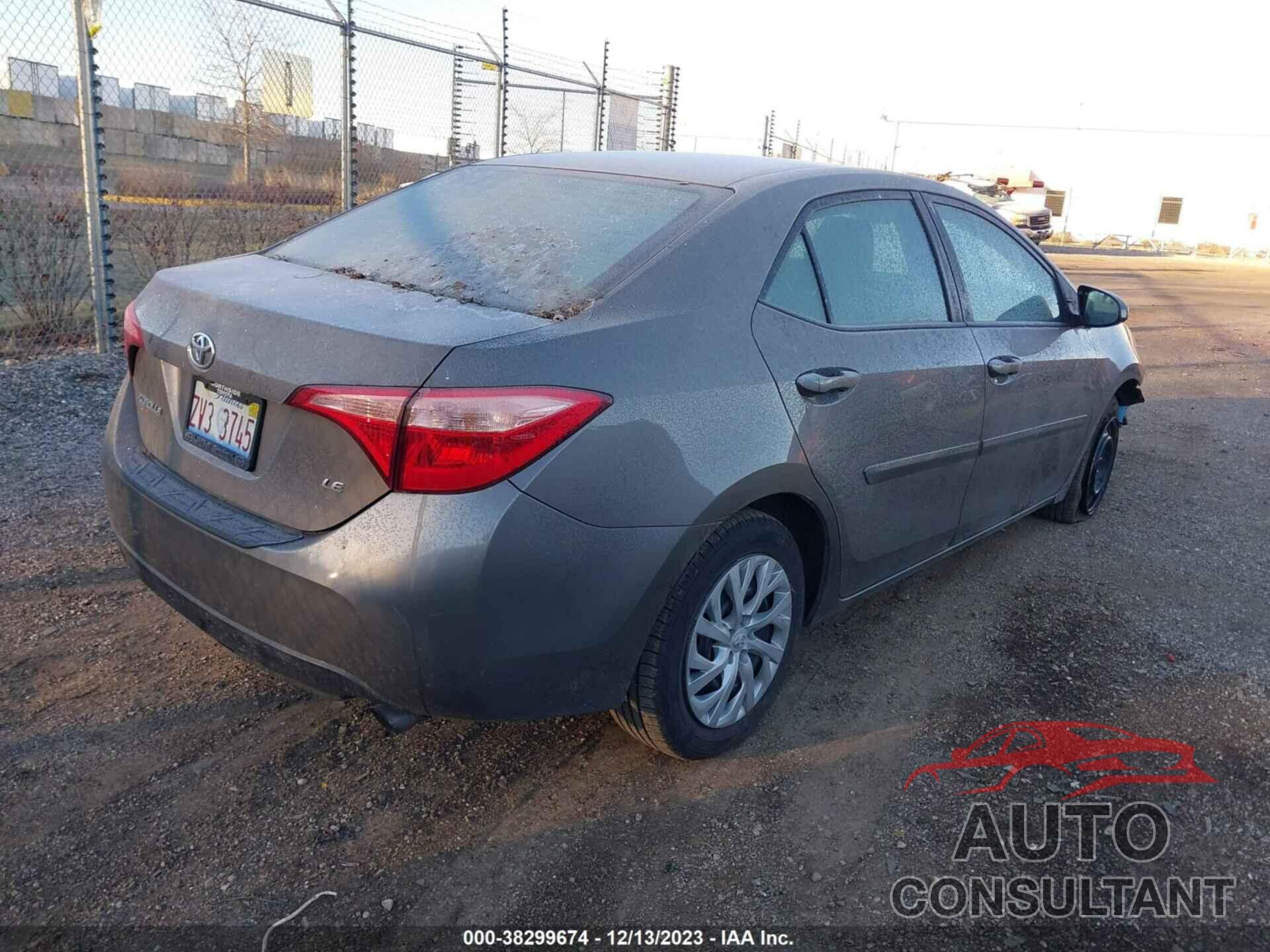 TOYOTA COROLLA 2017 - 2T1BURHE3HC895809