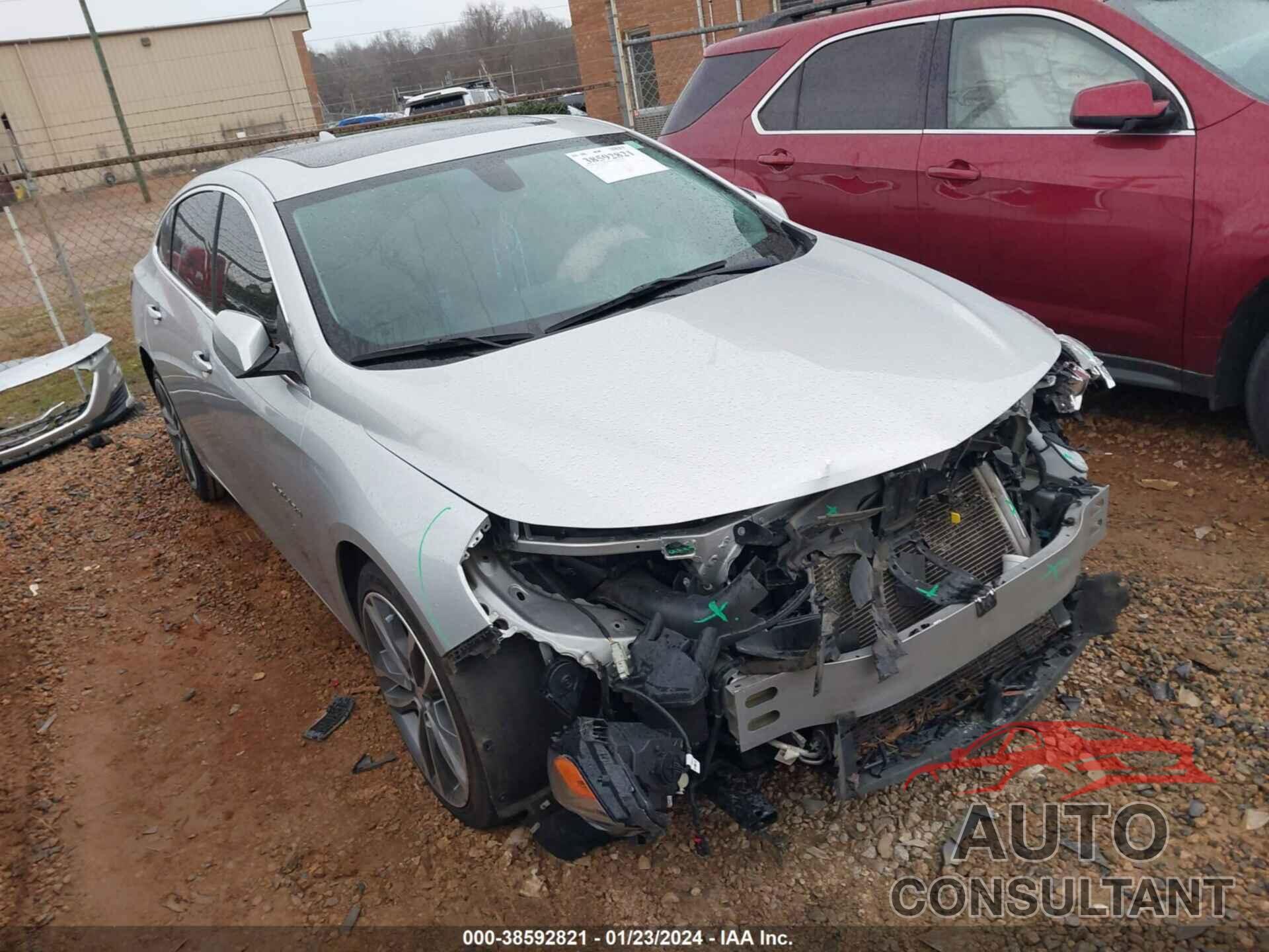 CHEVROLET MALIBU 2020 - 1G1ZE5SX9LF017566