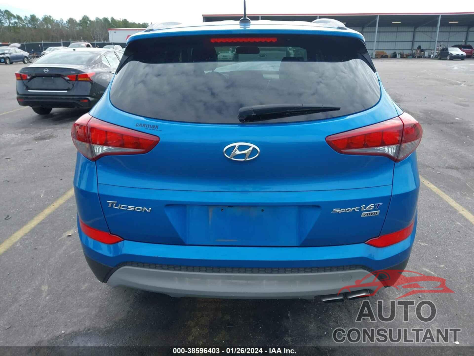 HYUNDAI TUCSON 2017 - KM8J3CA29HU388018