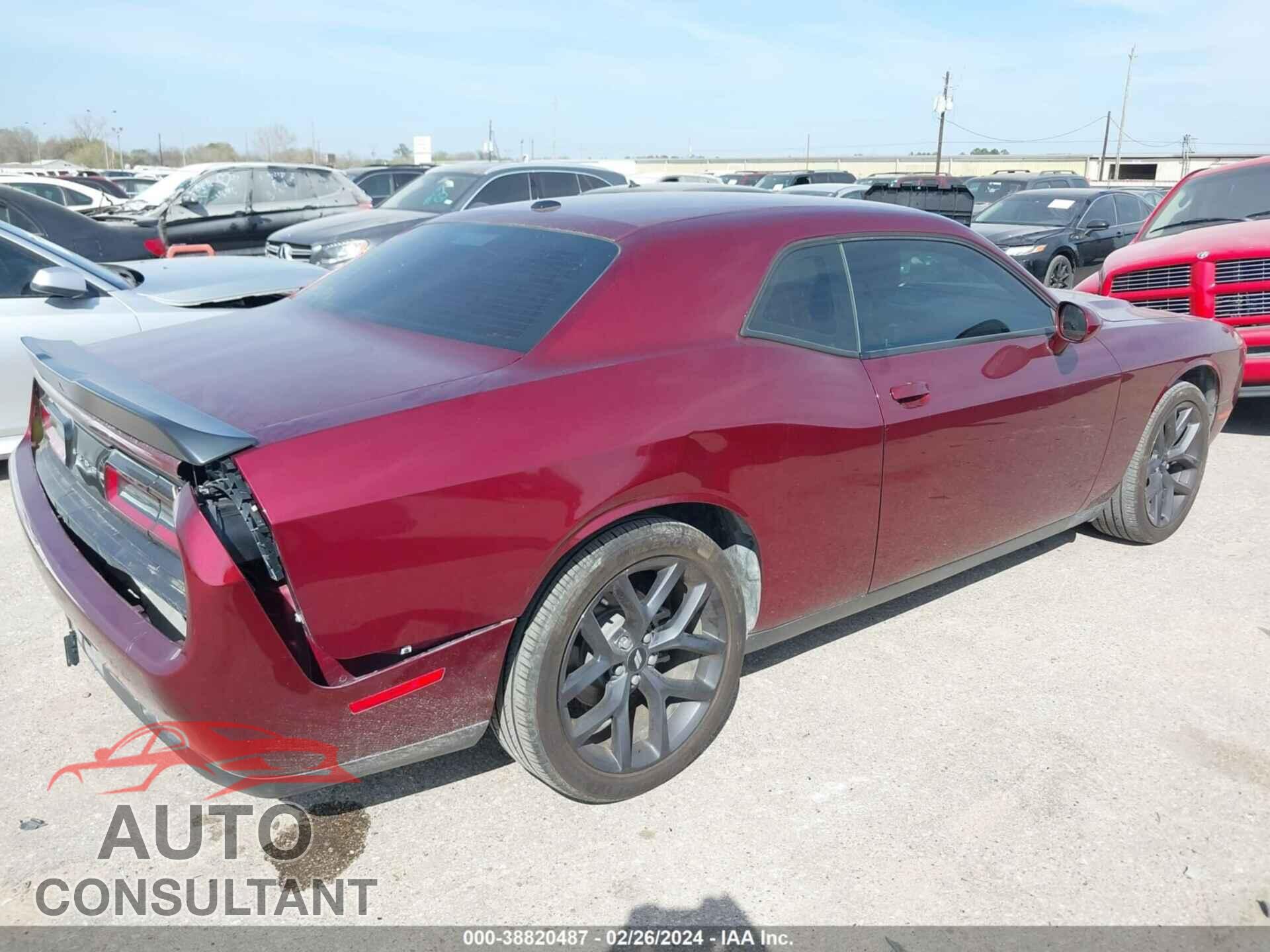 DODGE CHALLENGER 2019 - 2C3CDZAG2KH634687