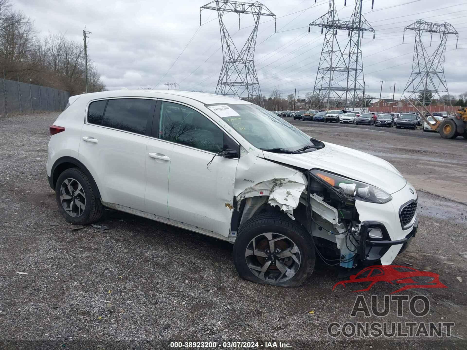 KIA SPORTAGE 2020 - KNDPMCAC7L7801694