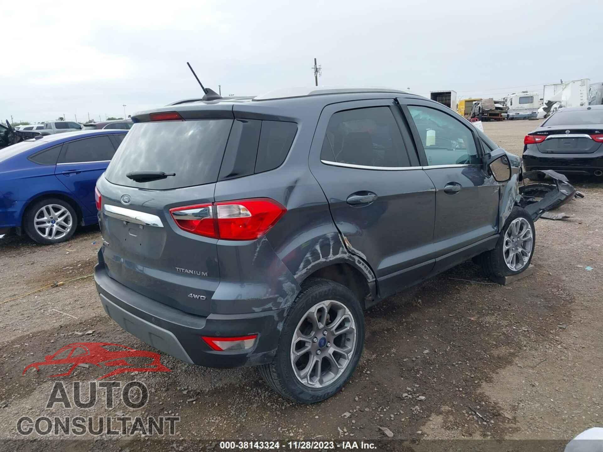 FORD ECOSPORT 2019 - MAJ6S3KL0KC251122