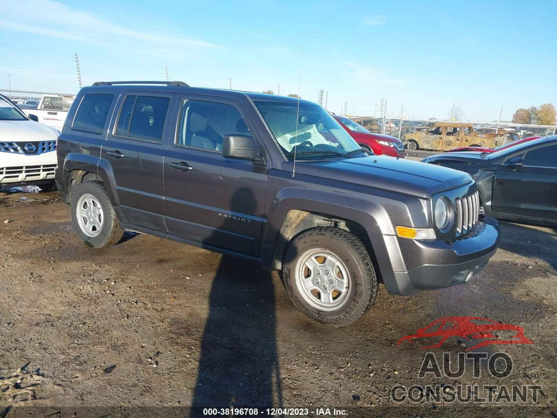 JEEP PATRIOT 2016 - 1C4NJPBA7GD512875