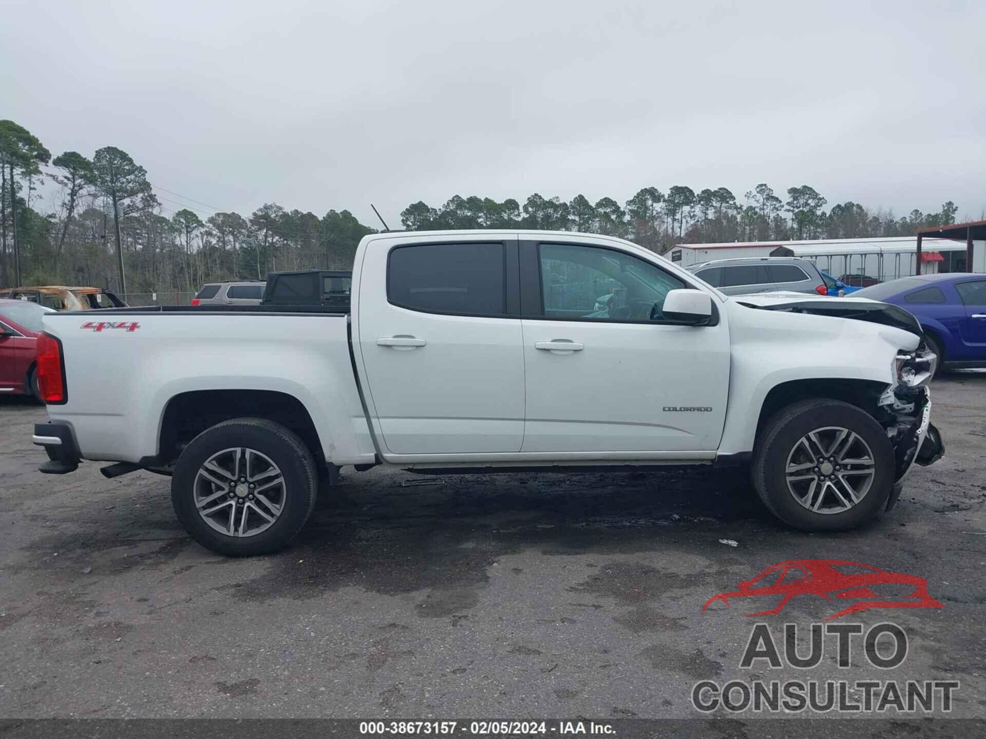 CHEVROLET COLORADO 2020 - 1GCGTBEN9L1226431