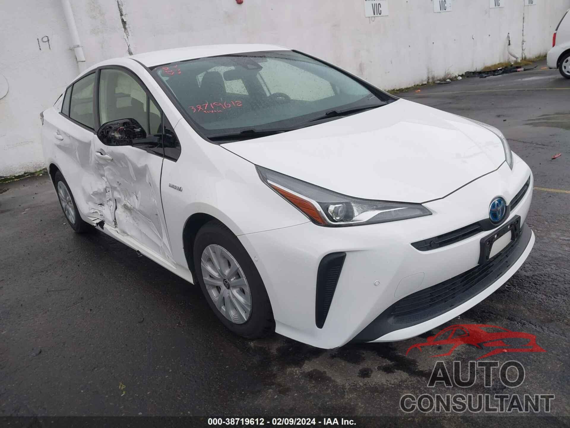 TOYOTA PRIUS 2019 - JTDKARFU9K3090044