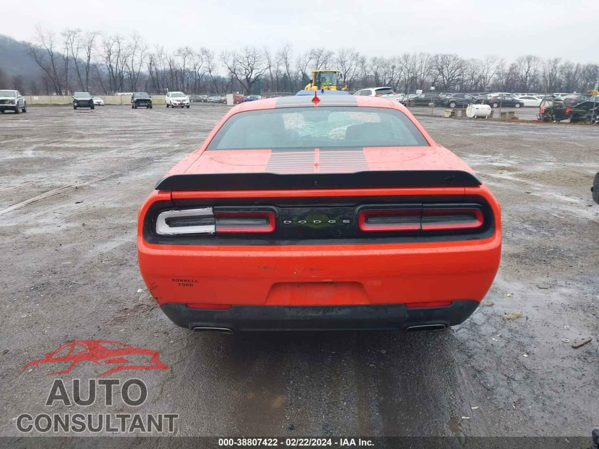DODGE CHALLENGER 2019 - 2C3CDZGG6KH541663